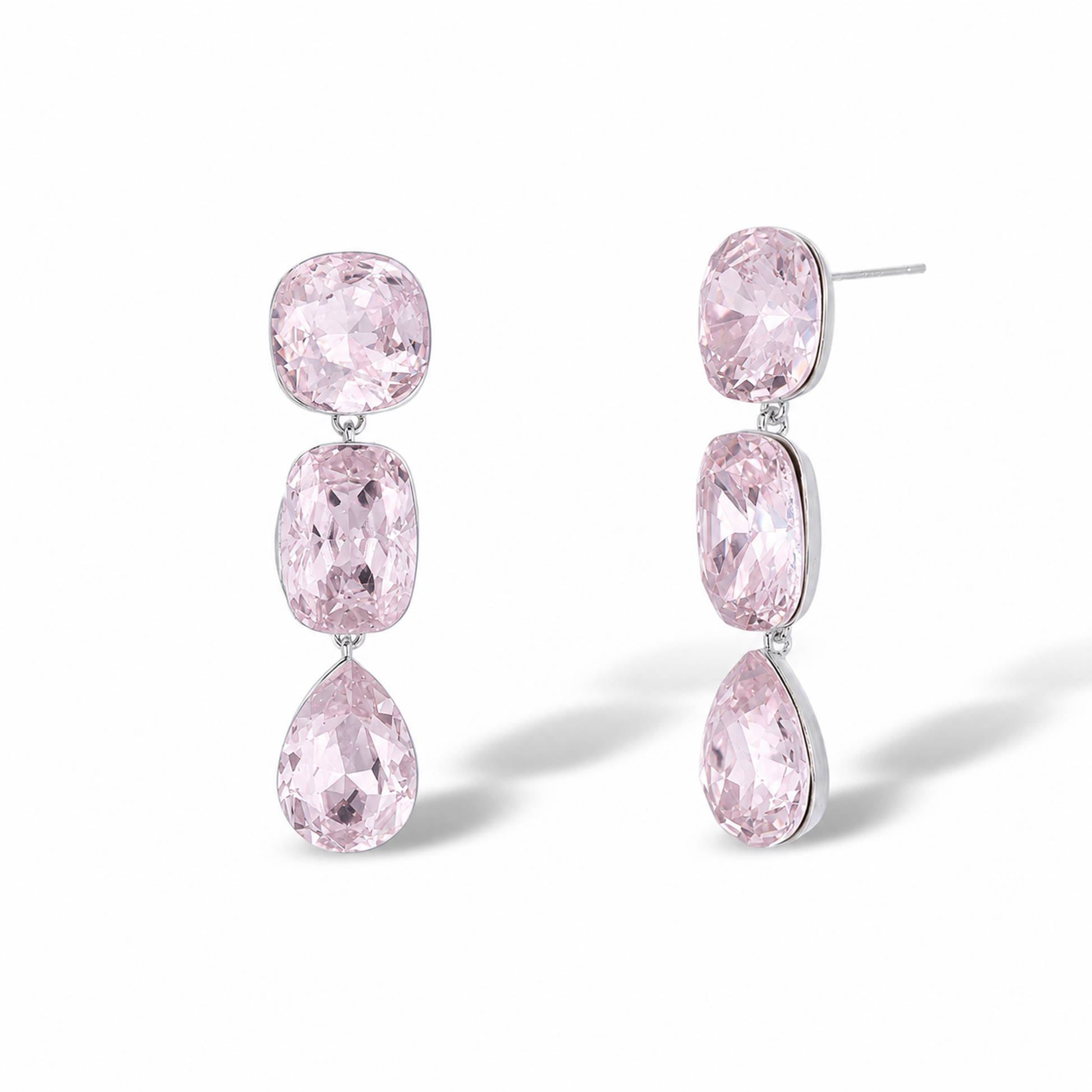 Noemi Mixed Shape Drop Earrings