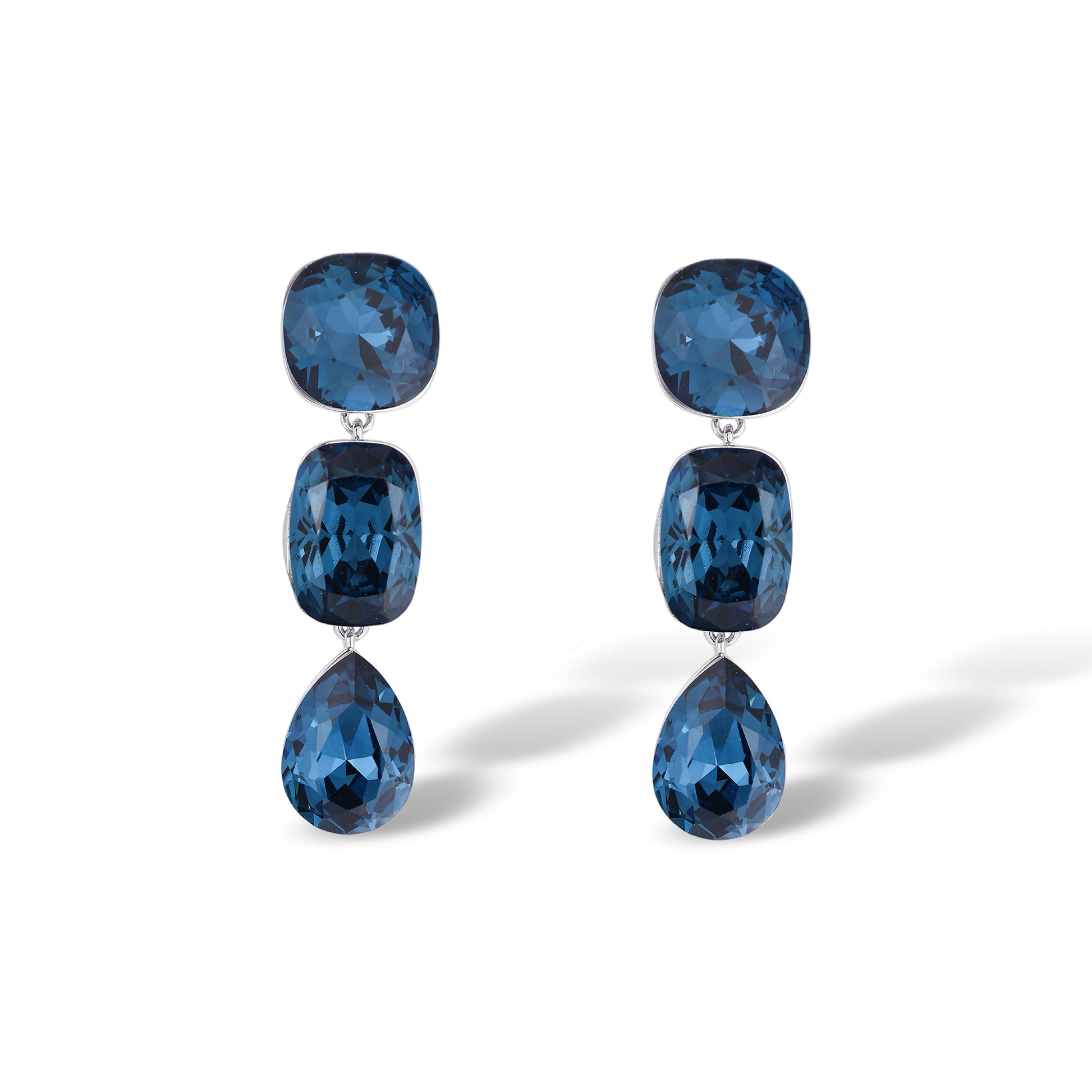 Noemi Mixed Shape Drop Earrings