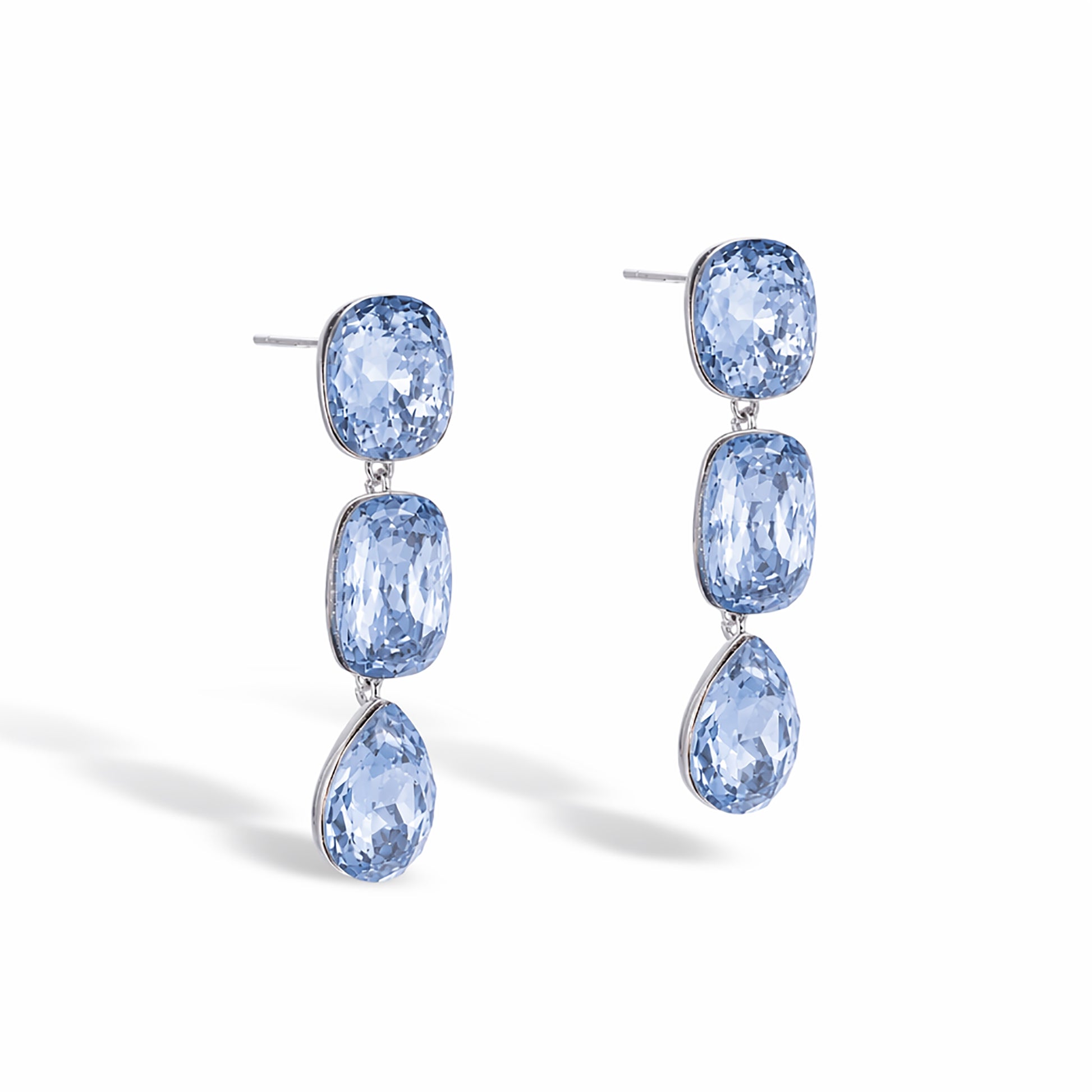 Noemi Mixed Shape Drop Earrings