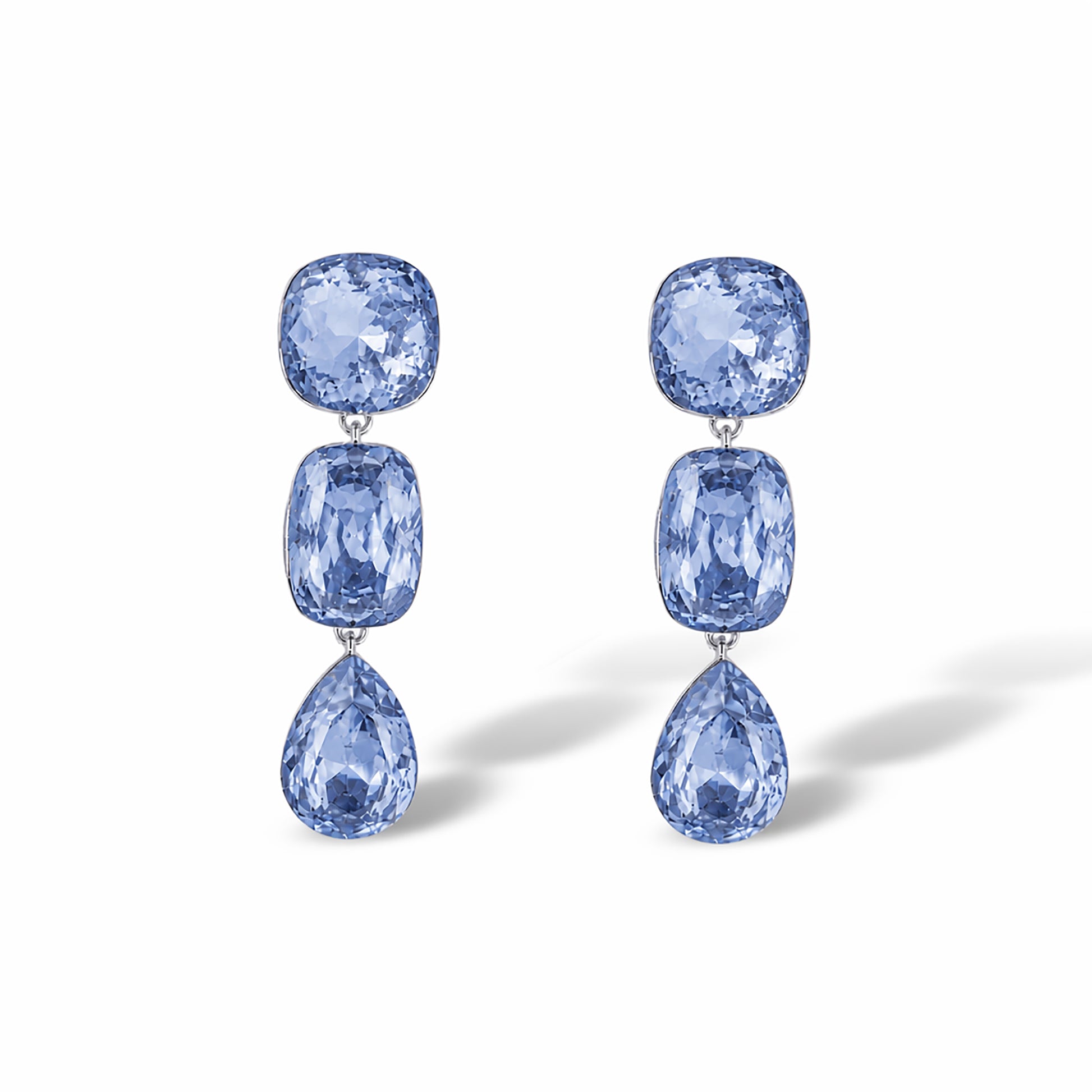 Noemi Mixed Shape Drop Earrings