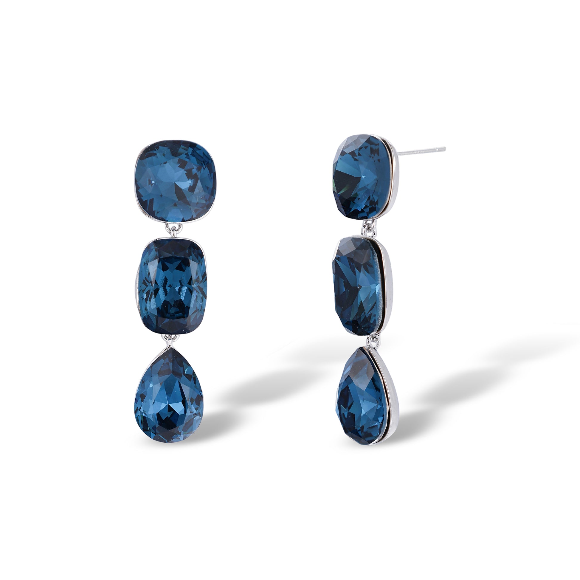 Noemi Mixed Shape Drop Earrings