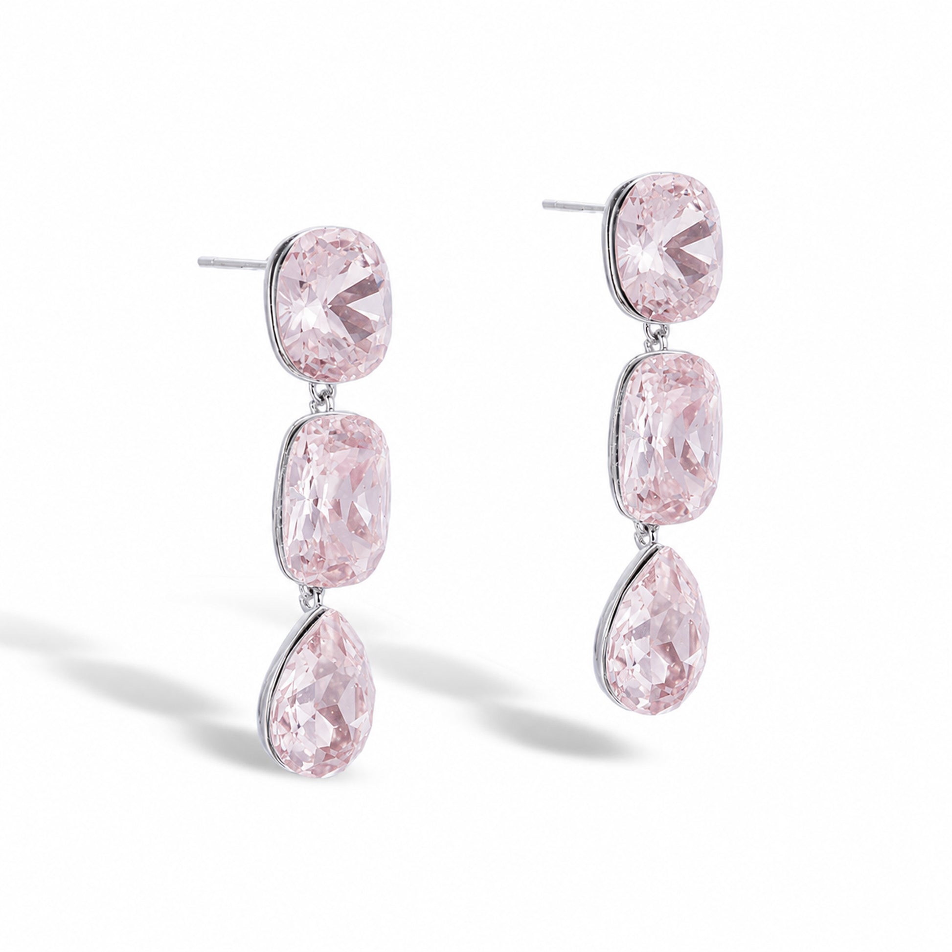 Noemi Mixed Shape Drop Earrings