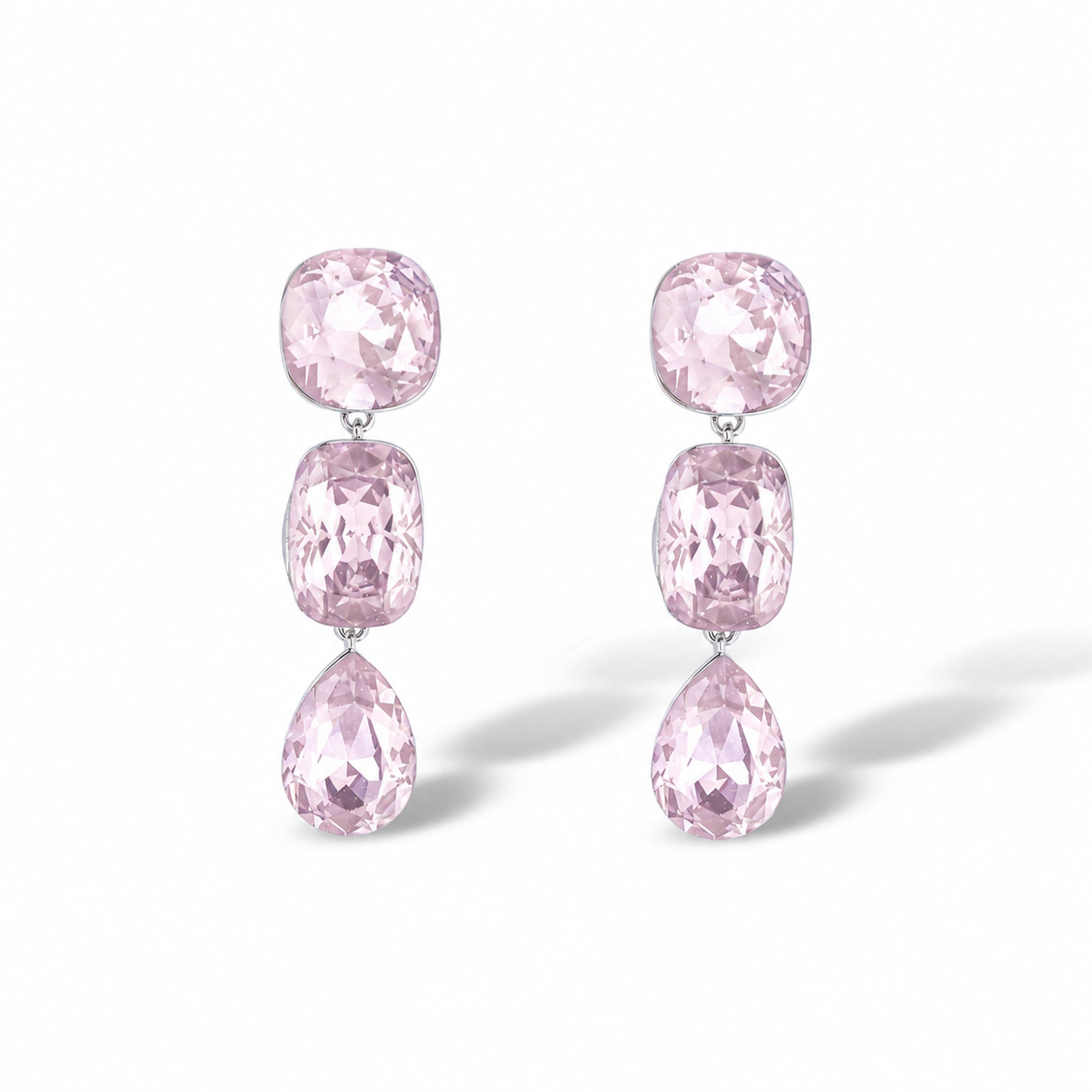 Noemi Mixed Shape Drop Earrings