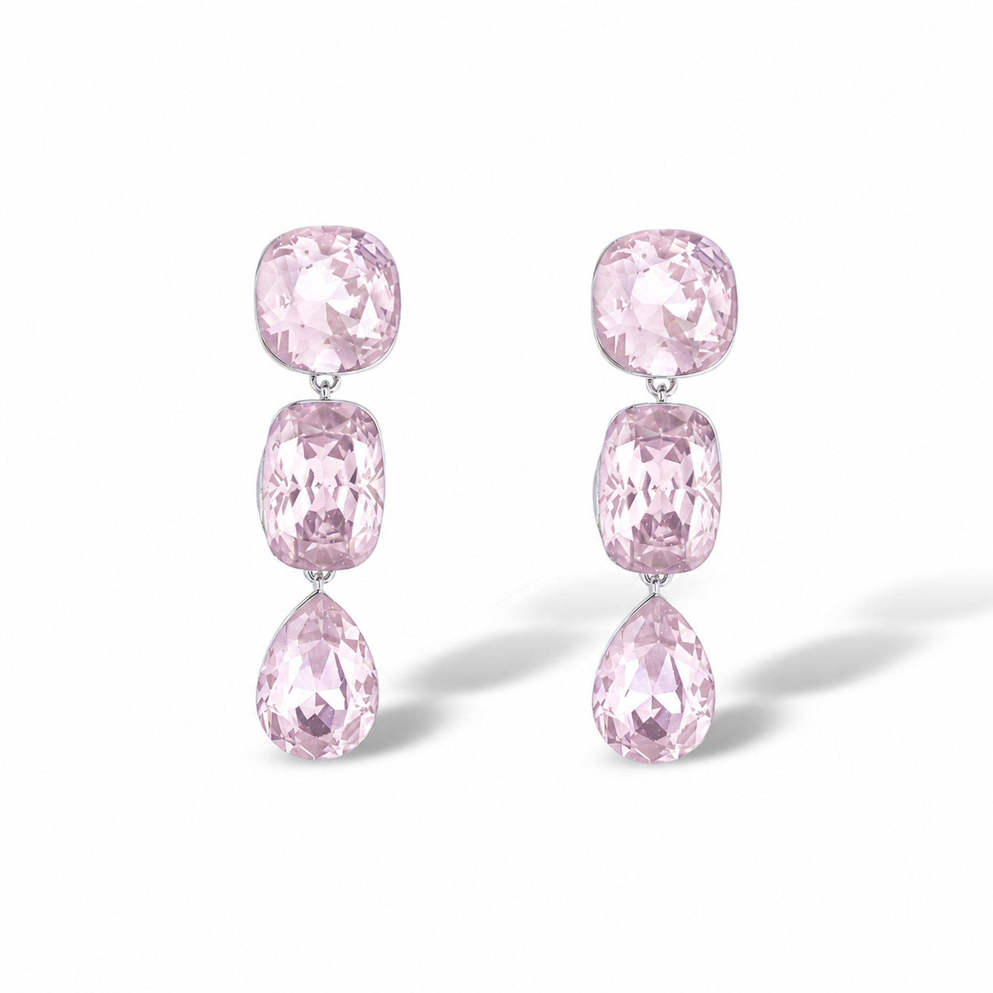 Noemi Mixed Shape Drop Earrings