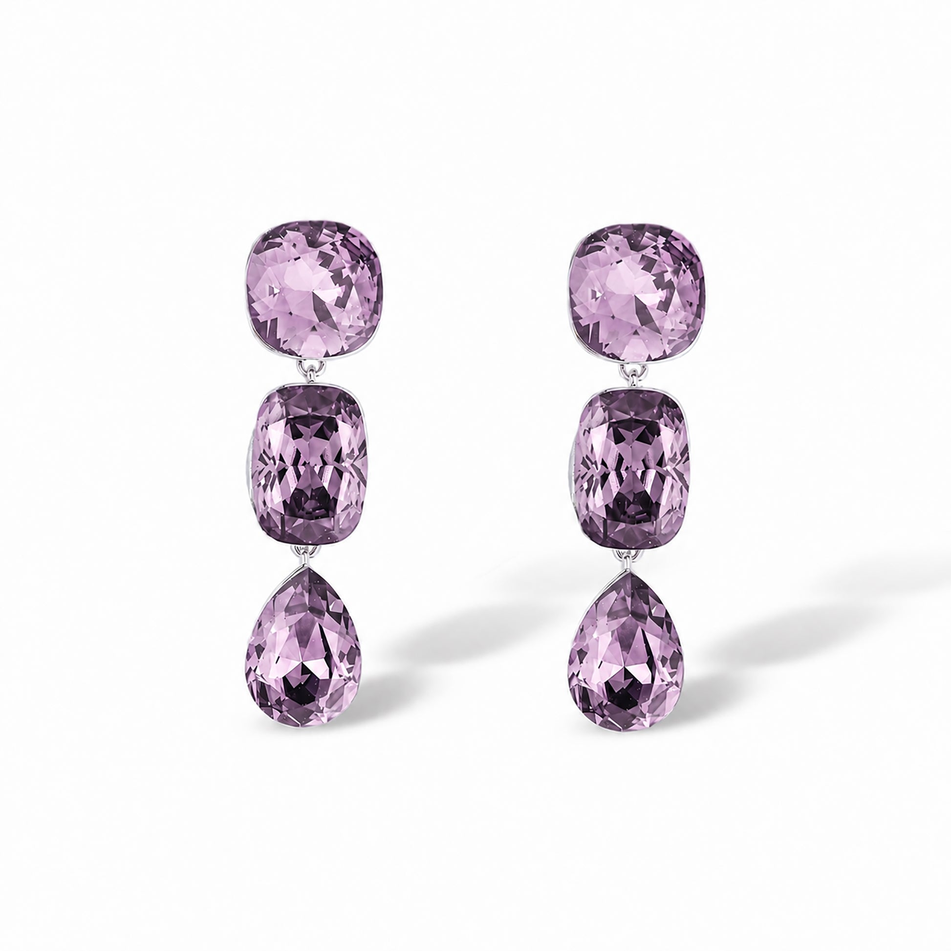Noemi Mixed Shape Drop Earrings