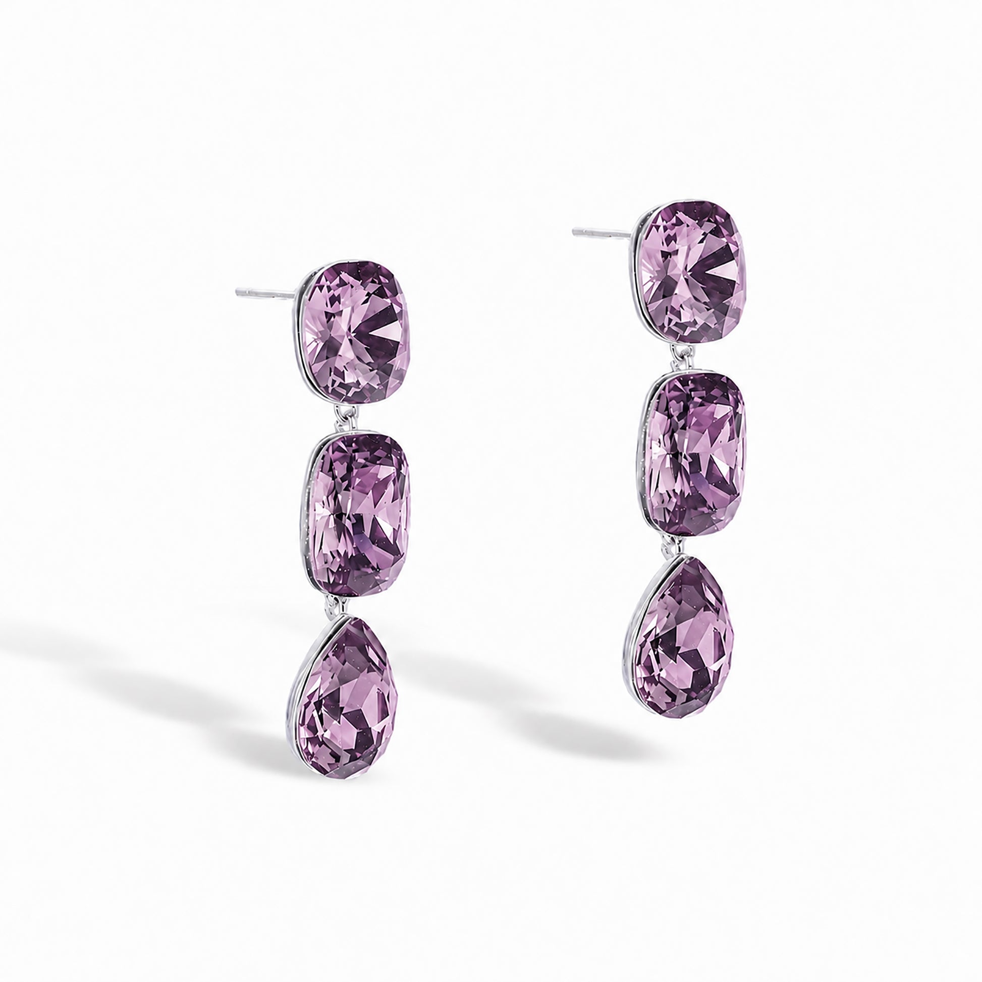 Noemi Mixed Shape Drop Earrings