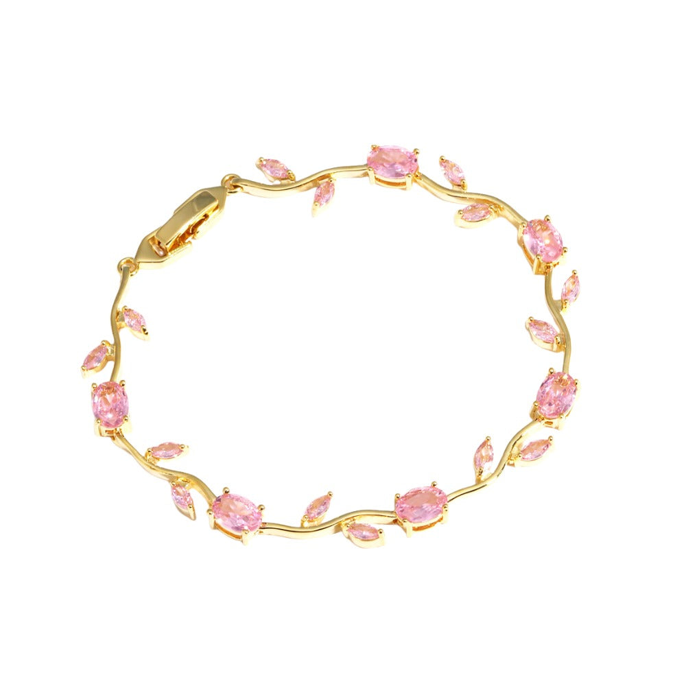 Ottilie Vine Floral Bracelet
