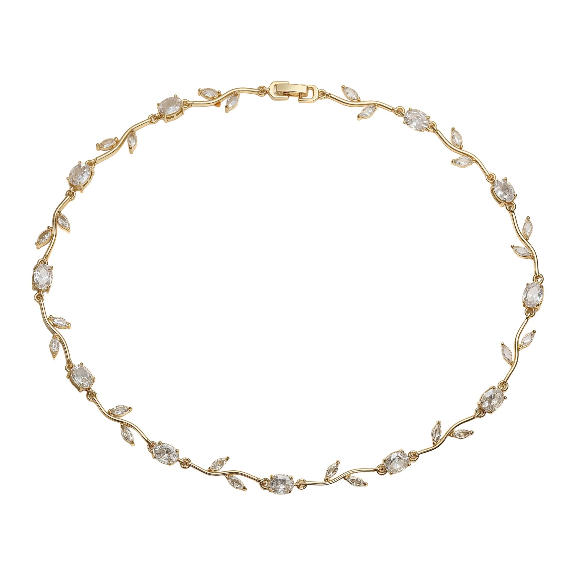 Ottilie Vine White Floral Necklace