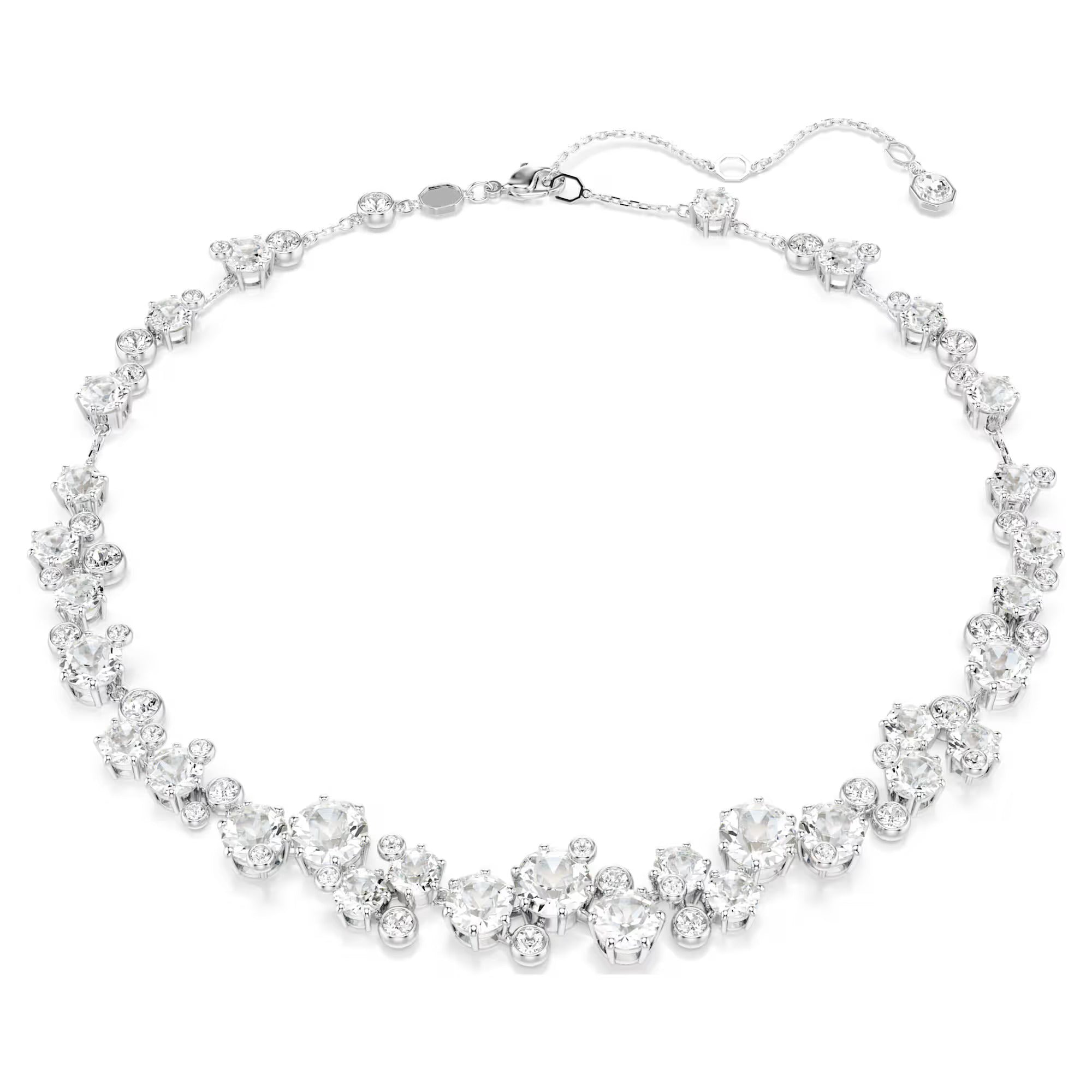 Pamela White Round Necklace