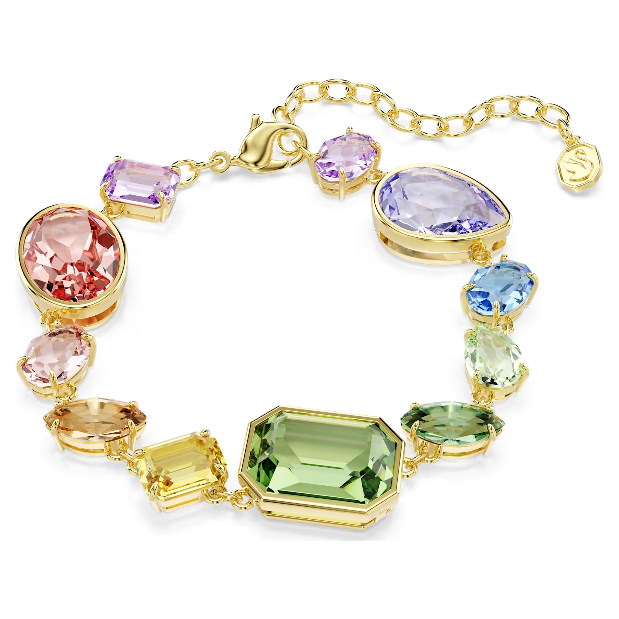 Rebecca Multicolor Mixed Shape Bracelet