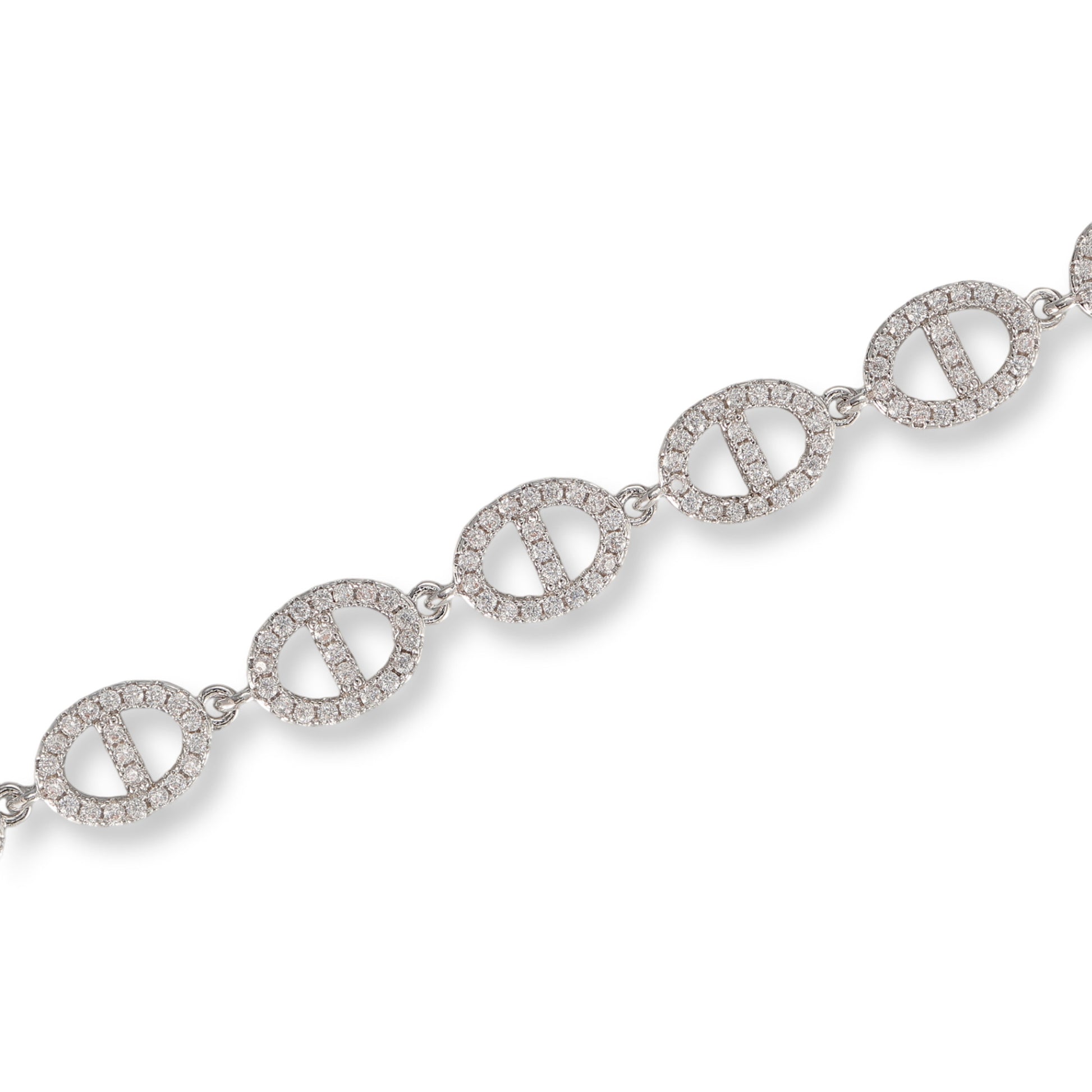 Rebekka 14K Gold Small Oval Link Bracelet