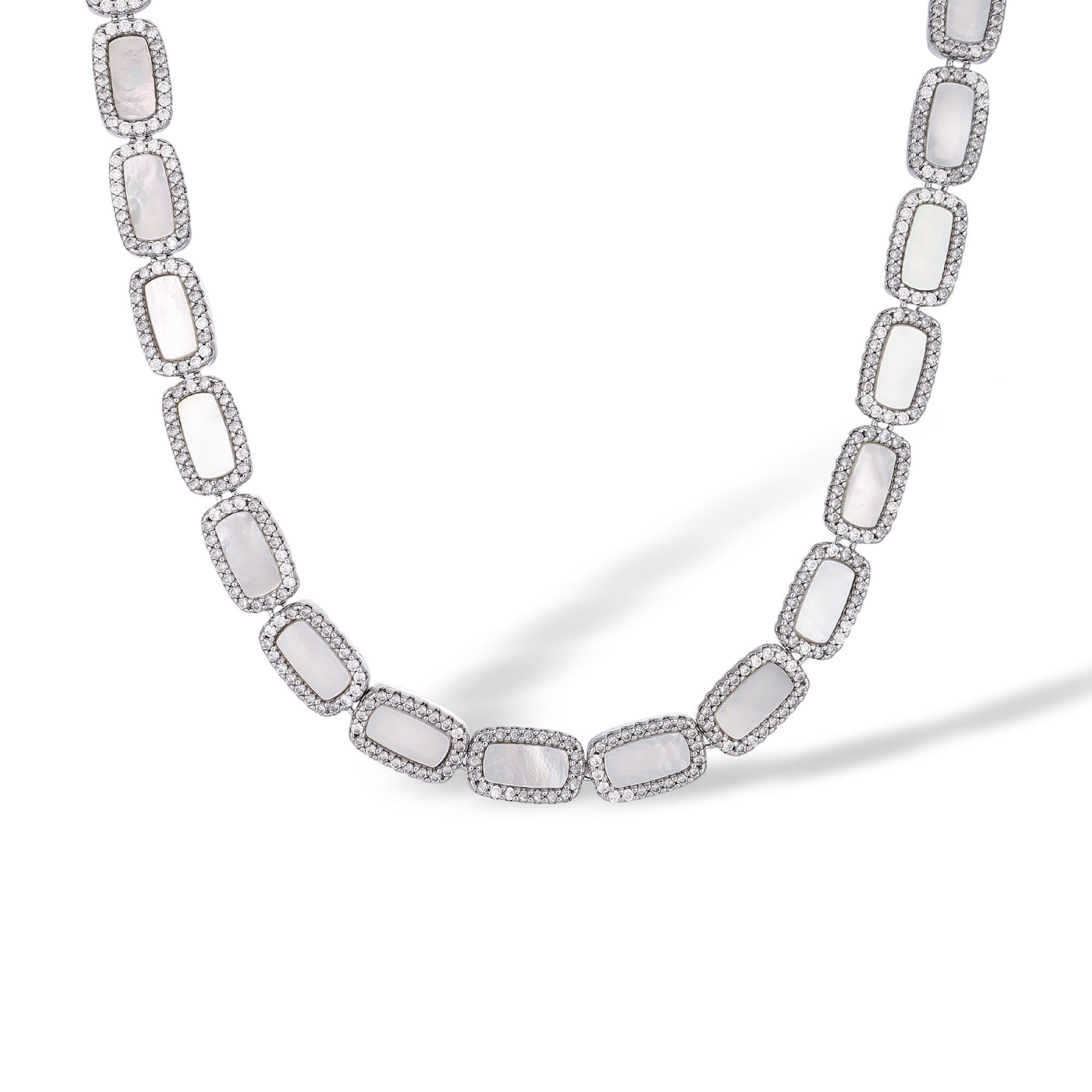 Samira 14K Gold Mother-of-Pearl Necklace