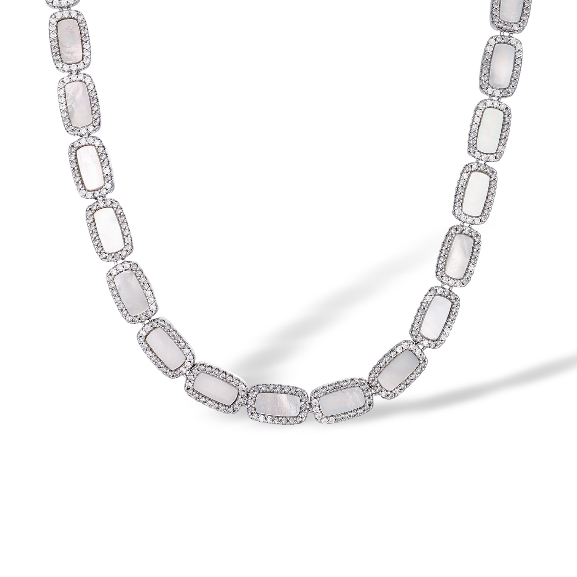 Samira 14K Gold Mother-of-Pearl Necklace