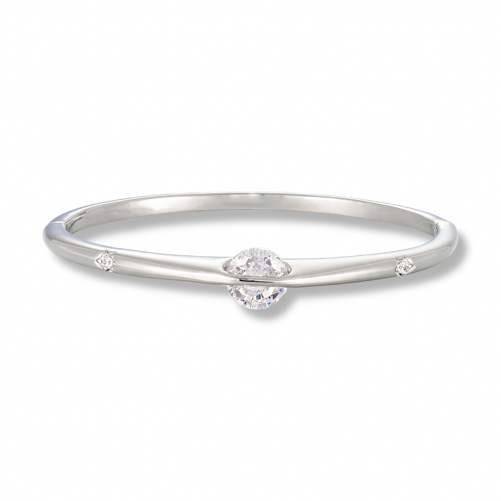 Sarah 14K Gold Round Bangle