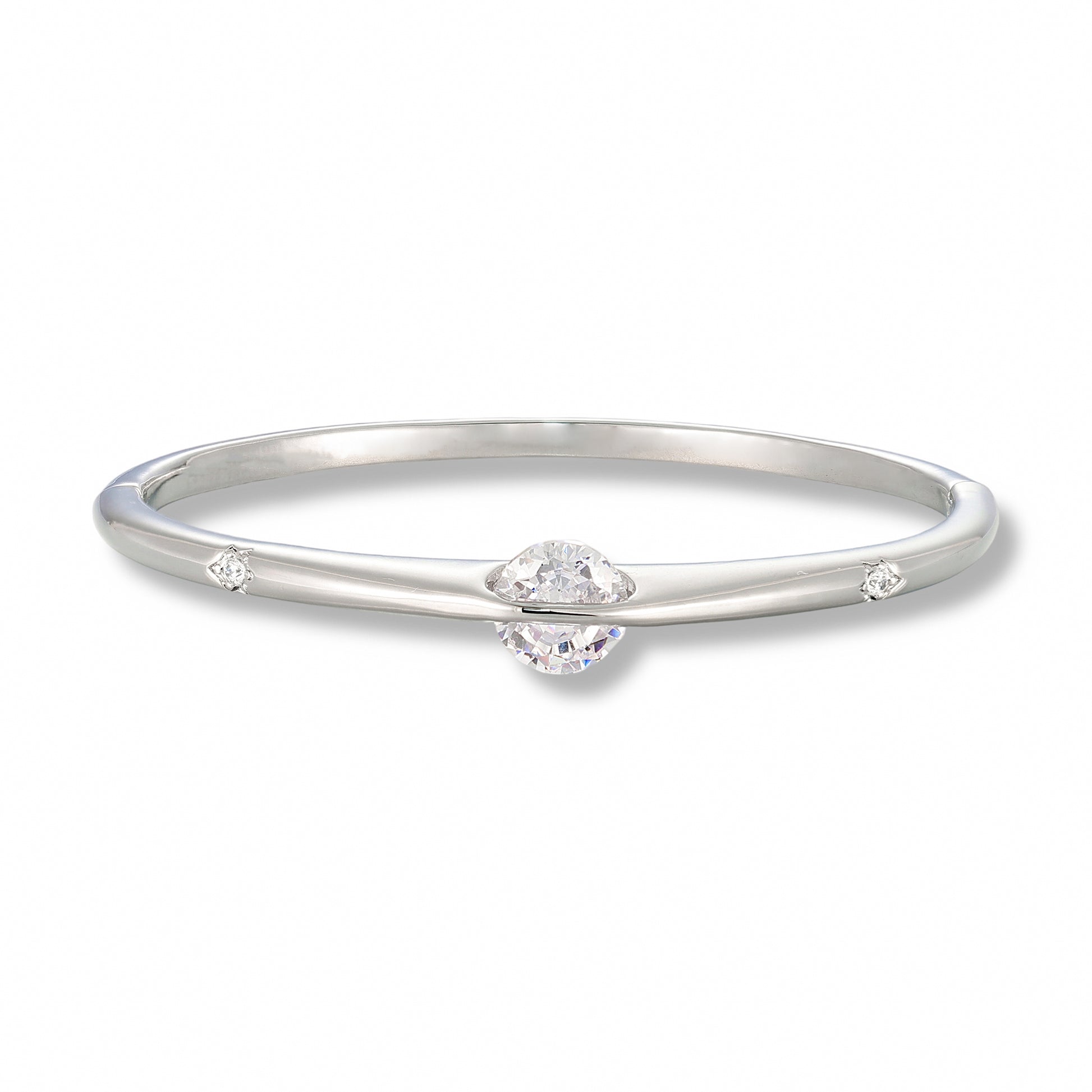 Sarah 14K Gold Round Bangle