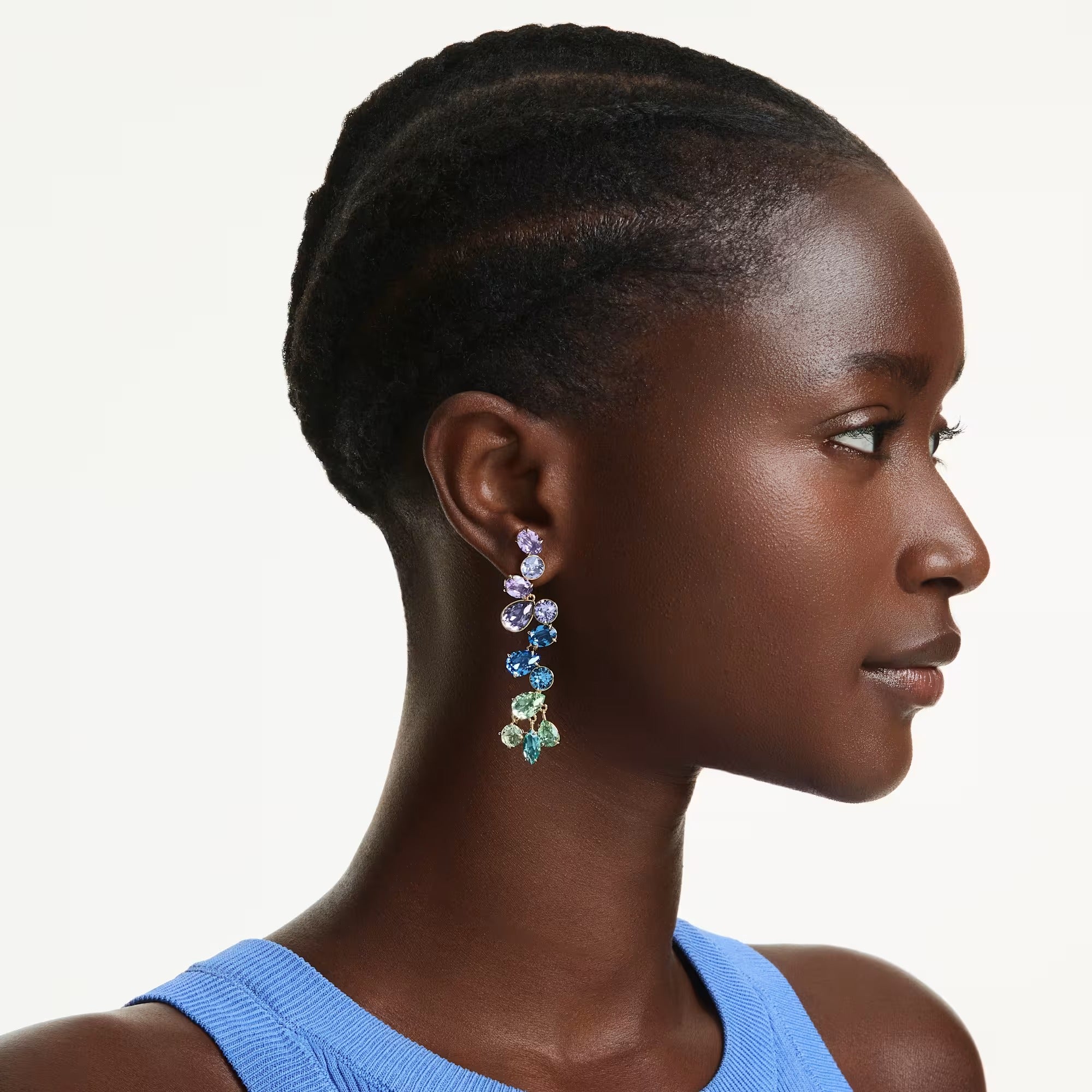 Sarina Multicolor Mixed Shape Earrings