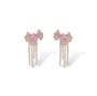 Saskia Pink Butterfly Earrings