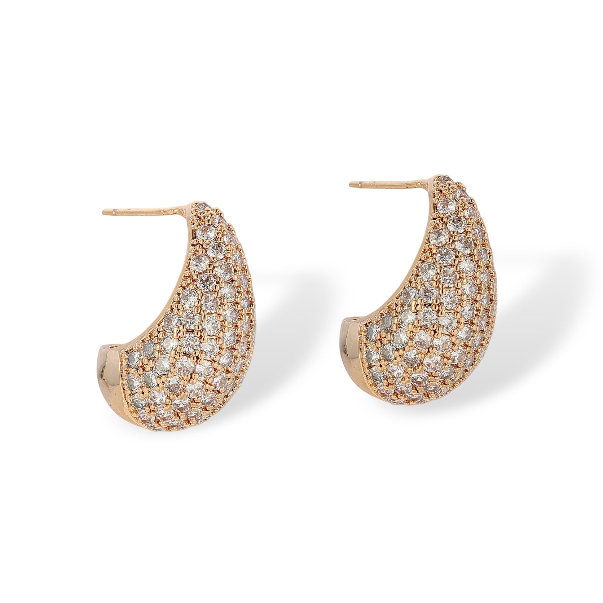 Scarlett 14K Gold Teardrop Earrings