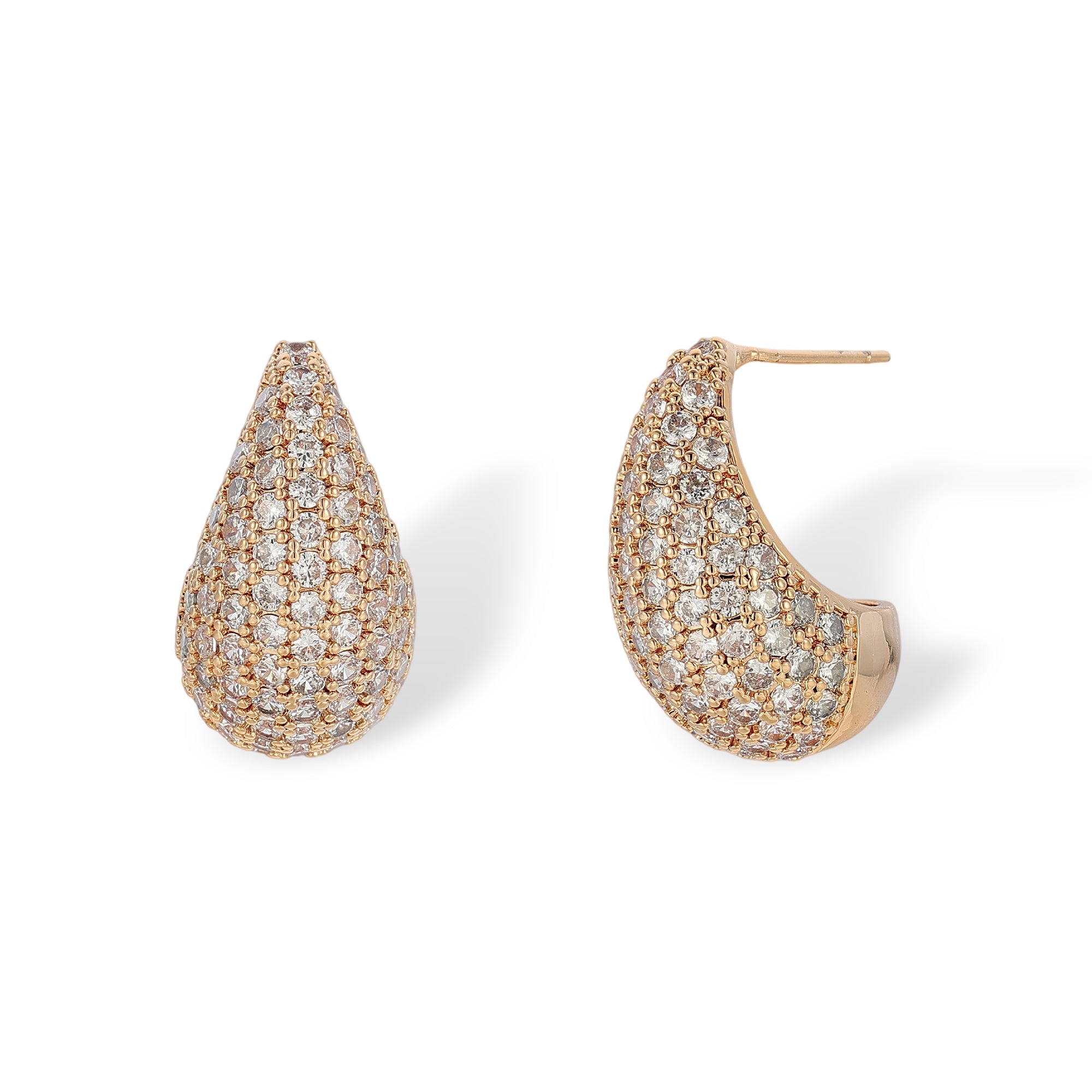 Scarlett 14K Gold Teardrop Earrings