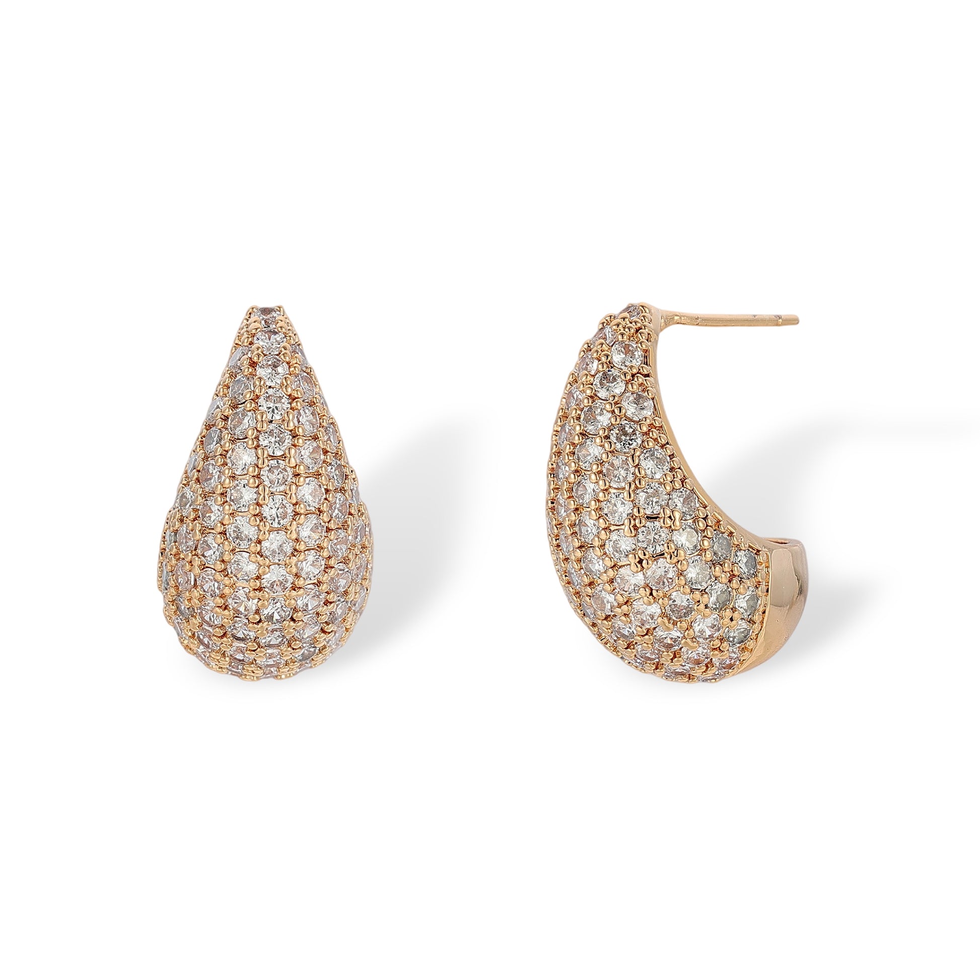 Scarlett 14K Gold Teardrop Earrings