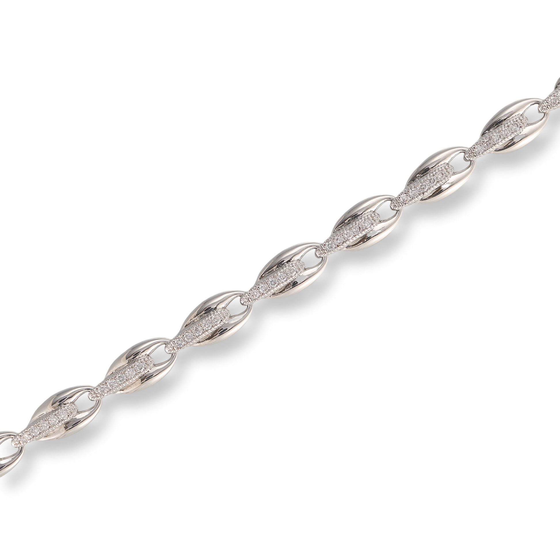 Selma 14K Gold Oval Tennis Bracelet