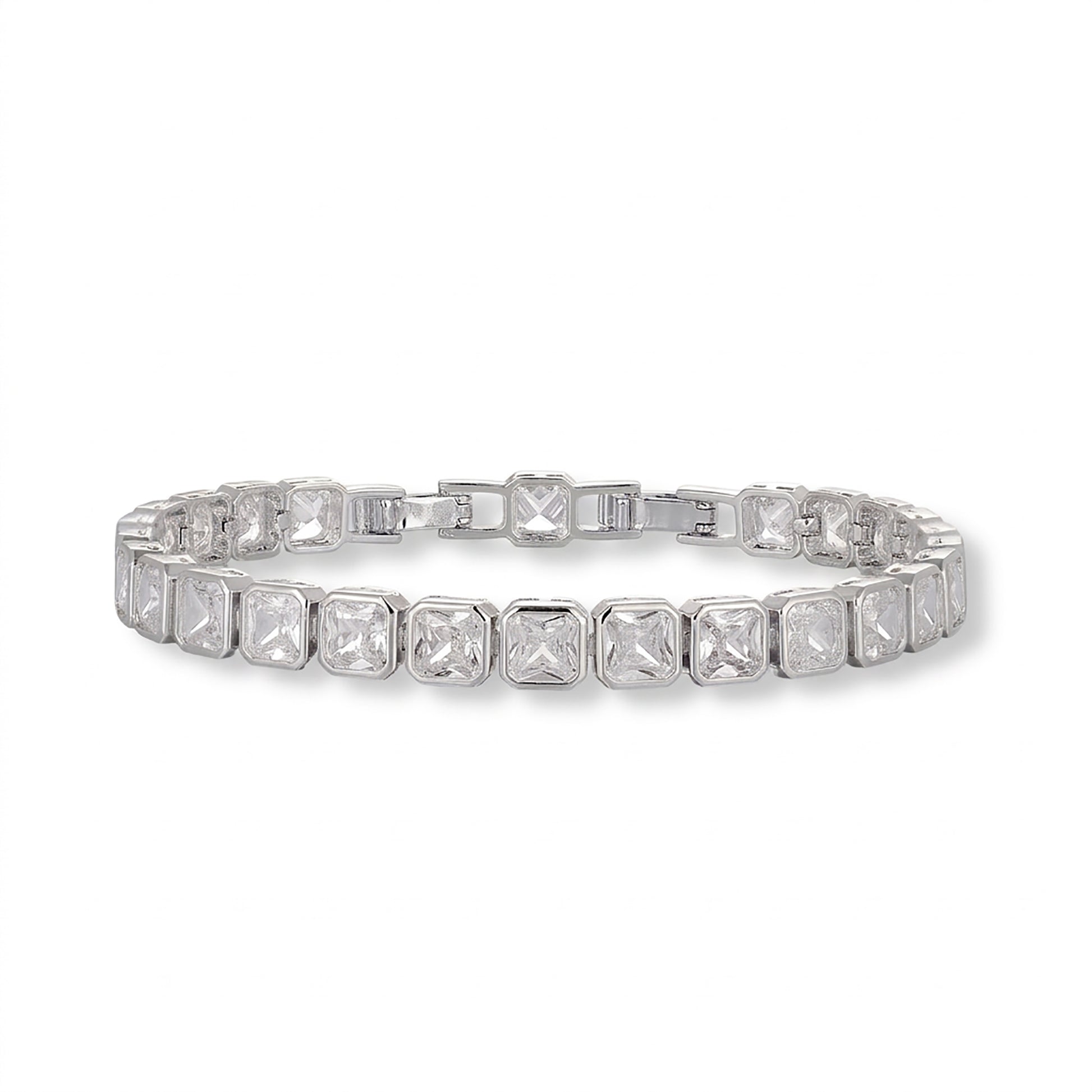 Sharon 14K Gold Square Bracelet