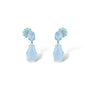 Sibylle Blue Teardrop Earrings