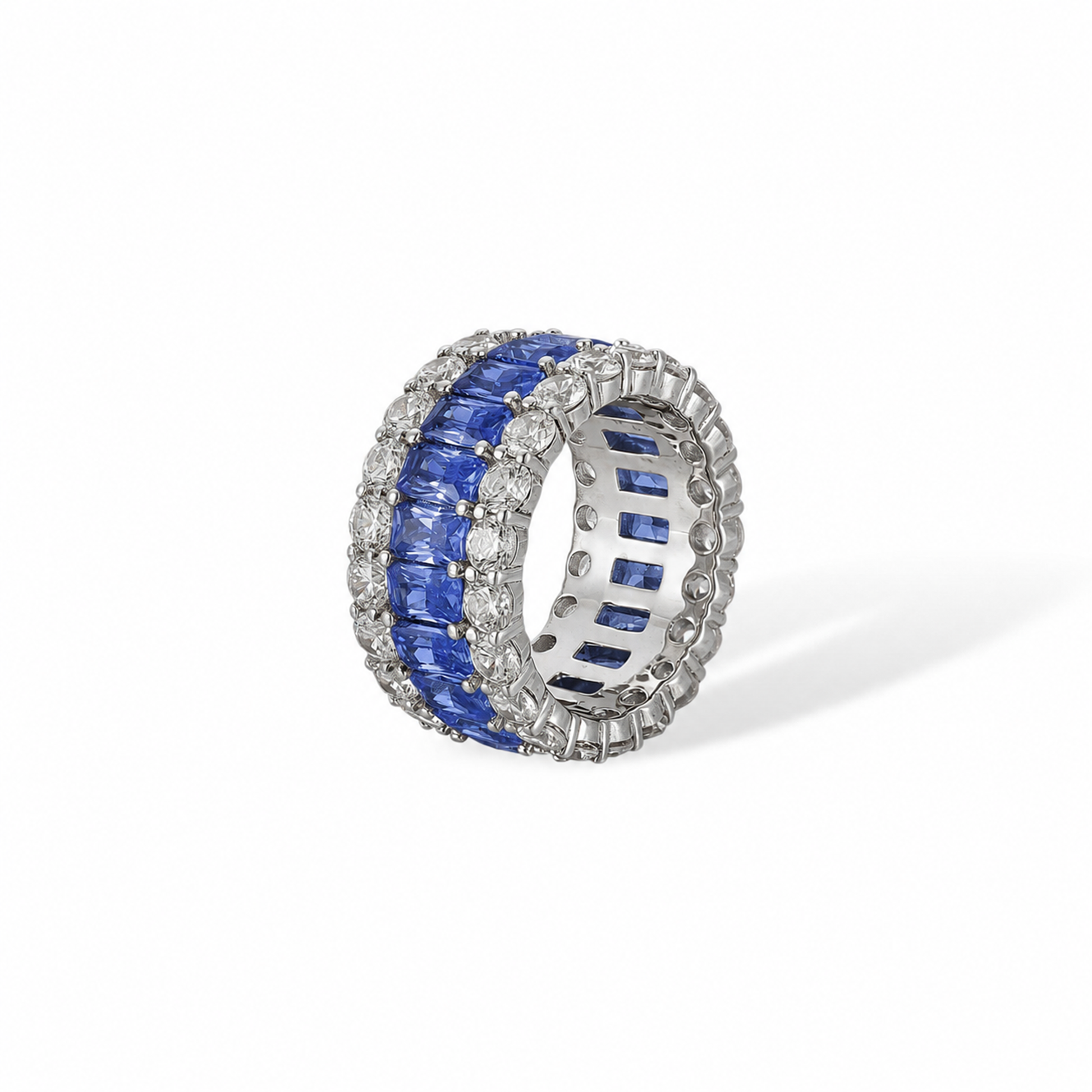 Silvana Rectangular Round Ring