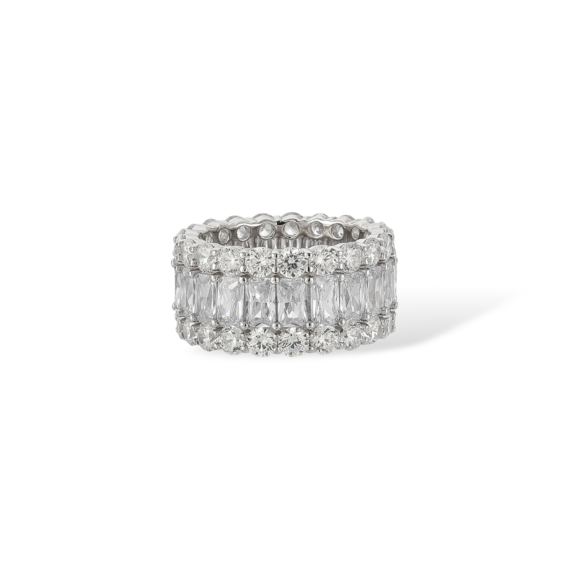 Silvana Rectangular Round Ring