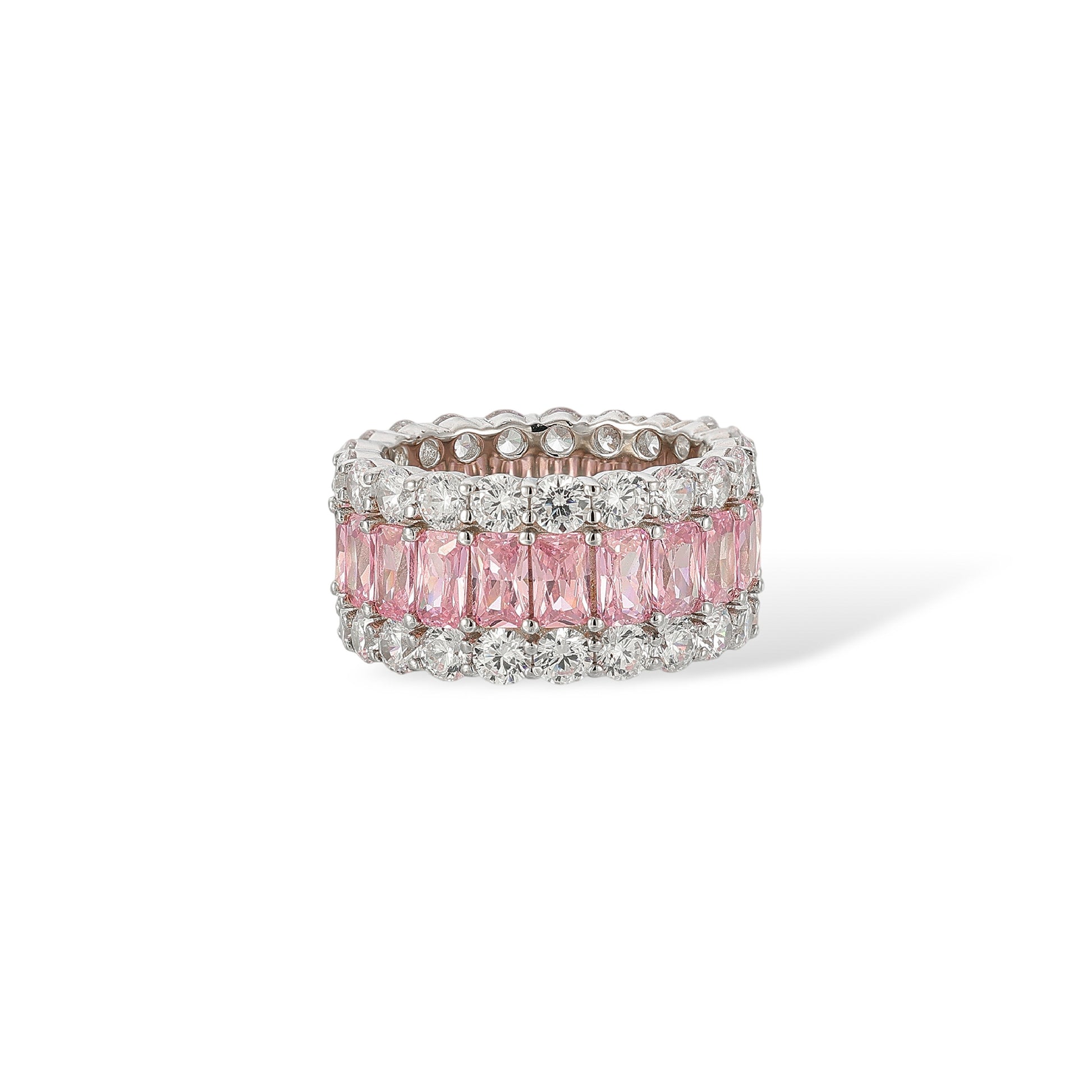 Silvana Rectangular Round Ring