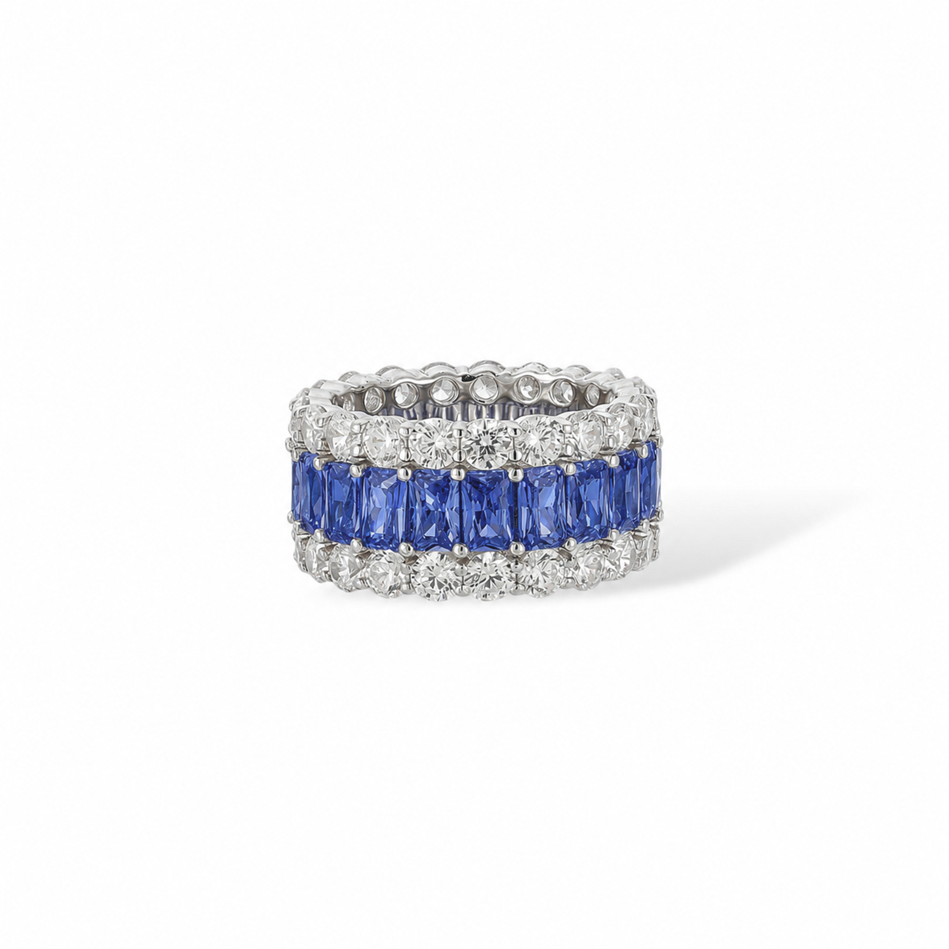 Silvana Rectangular Round Ring
