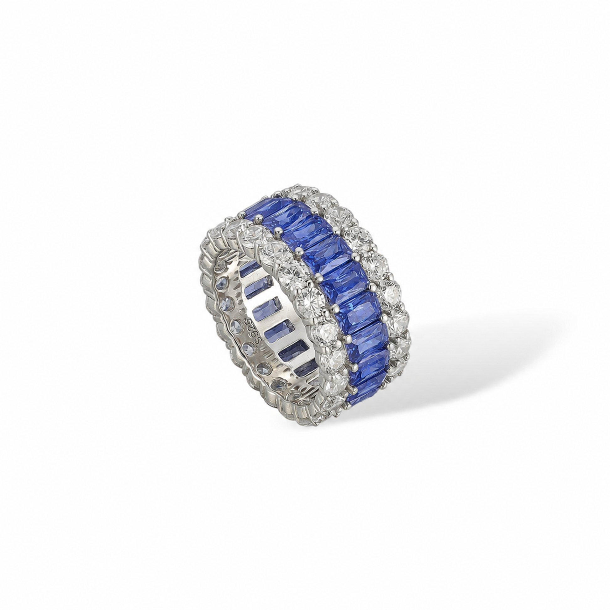 Silvana Rectangular Round Ring