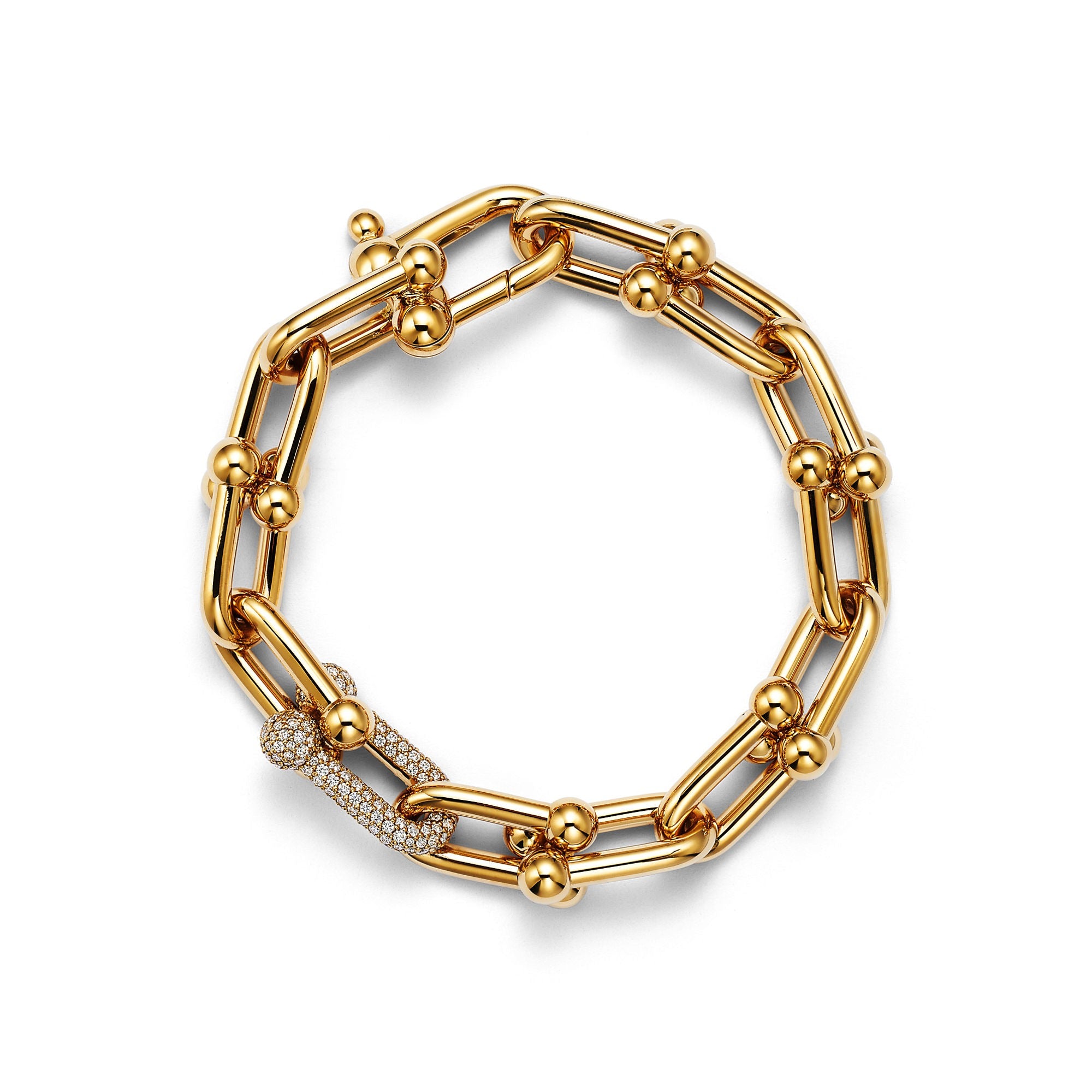 Stéphanie 14K Gold U-Shape Bracelet