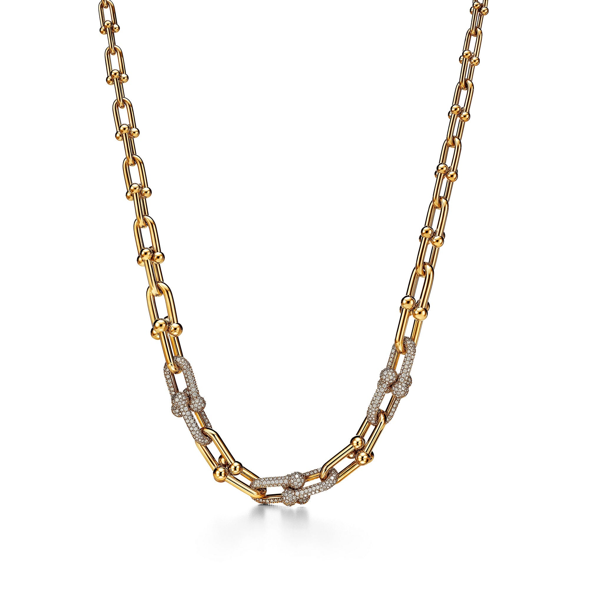 Stéphanie 18K Gold U Shape Necklace
