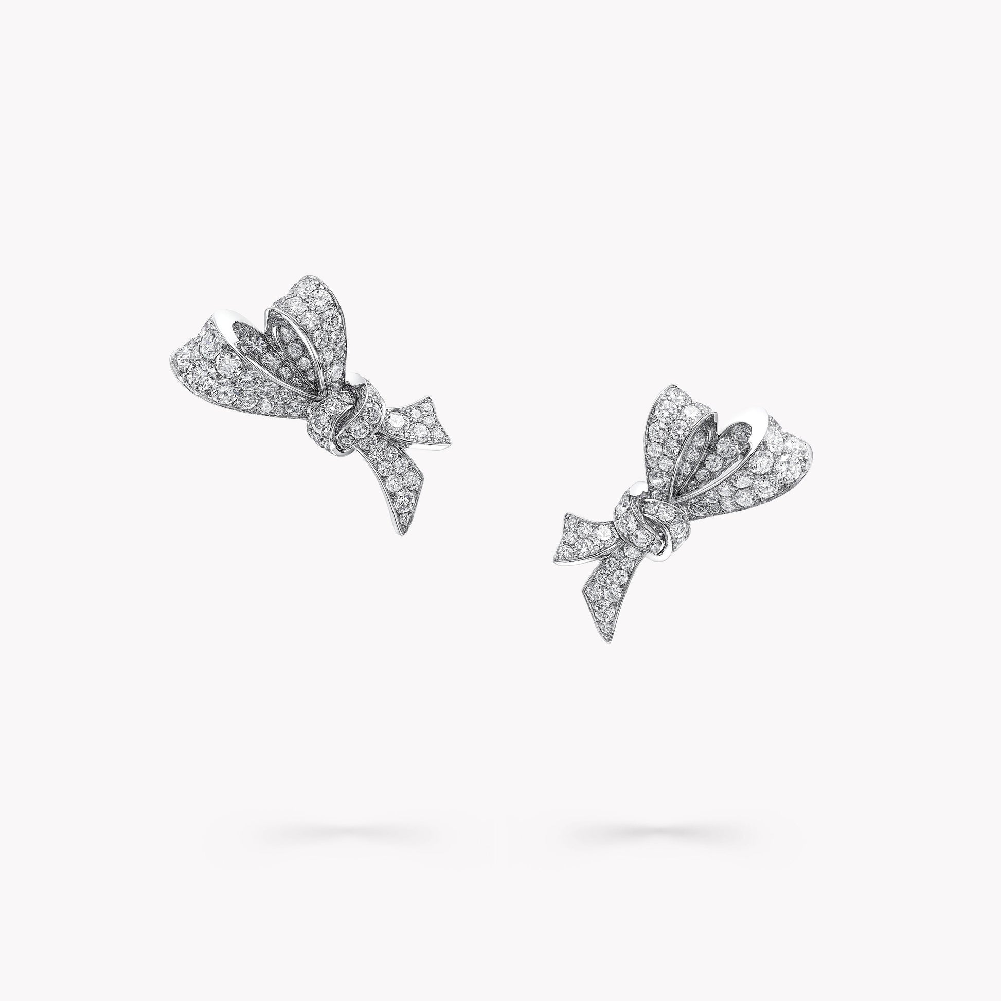 Tendresse White Butterfly Stud Earrings