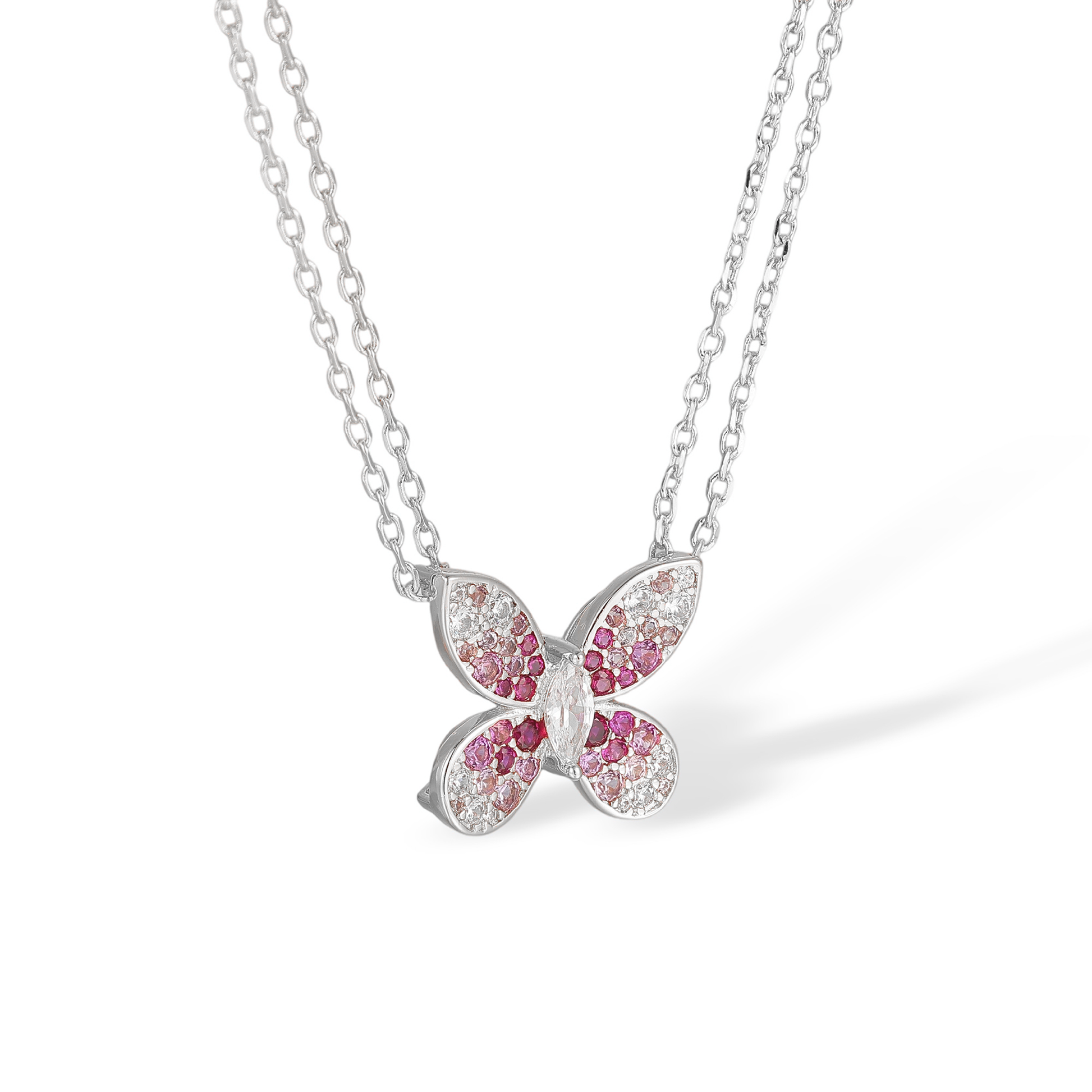 Thordis 14K Gold Butterfly Necklace