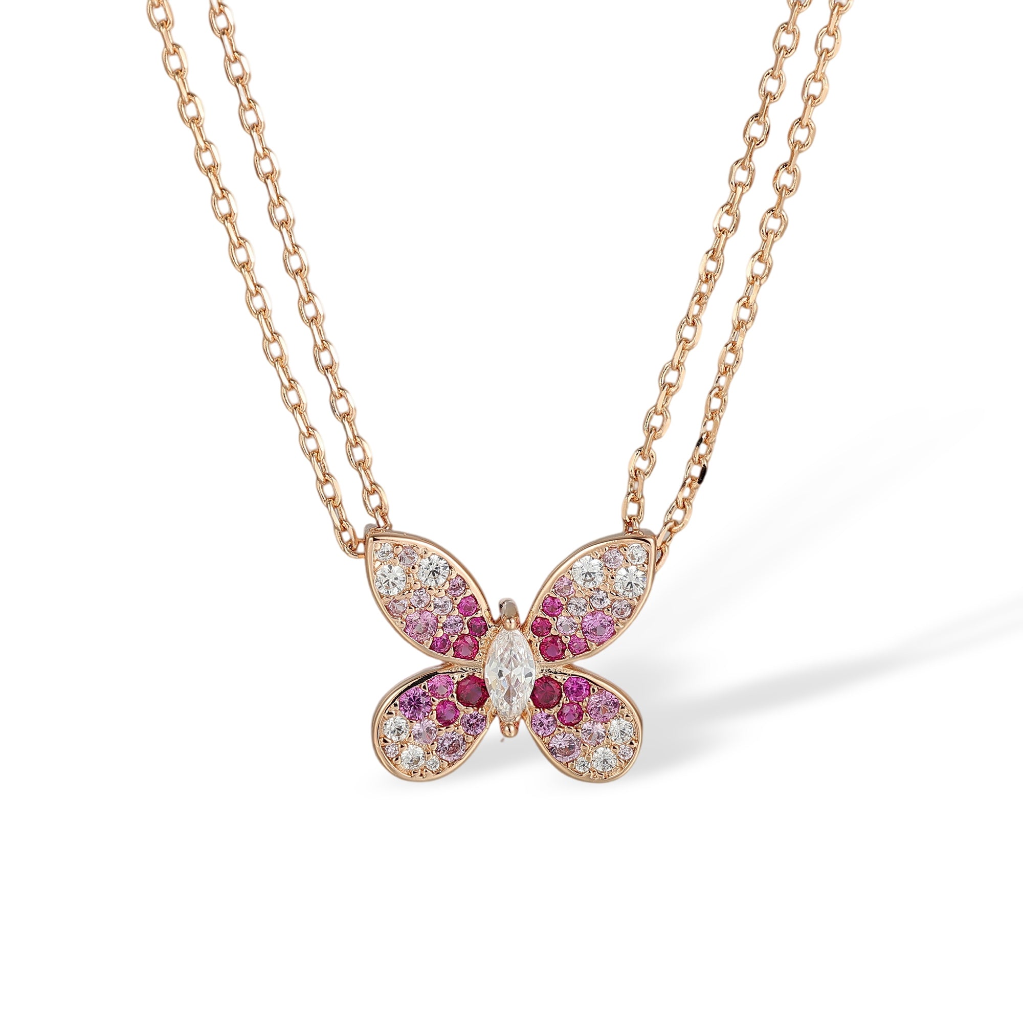 Thordis 14K Gold Butterfly Necklace