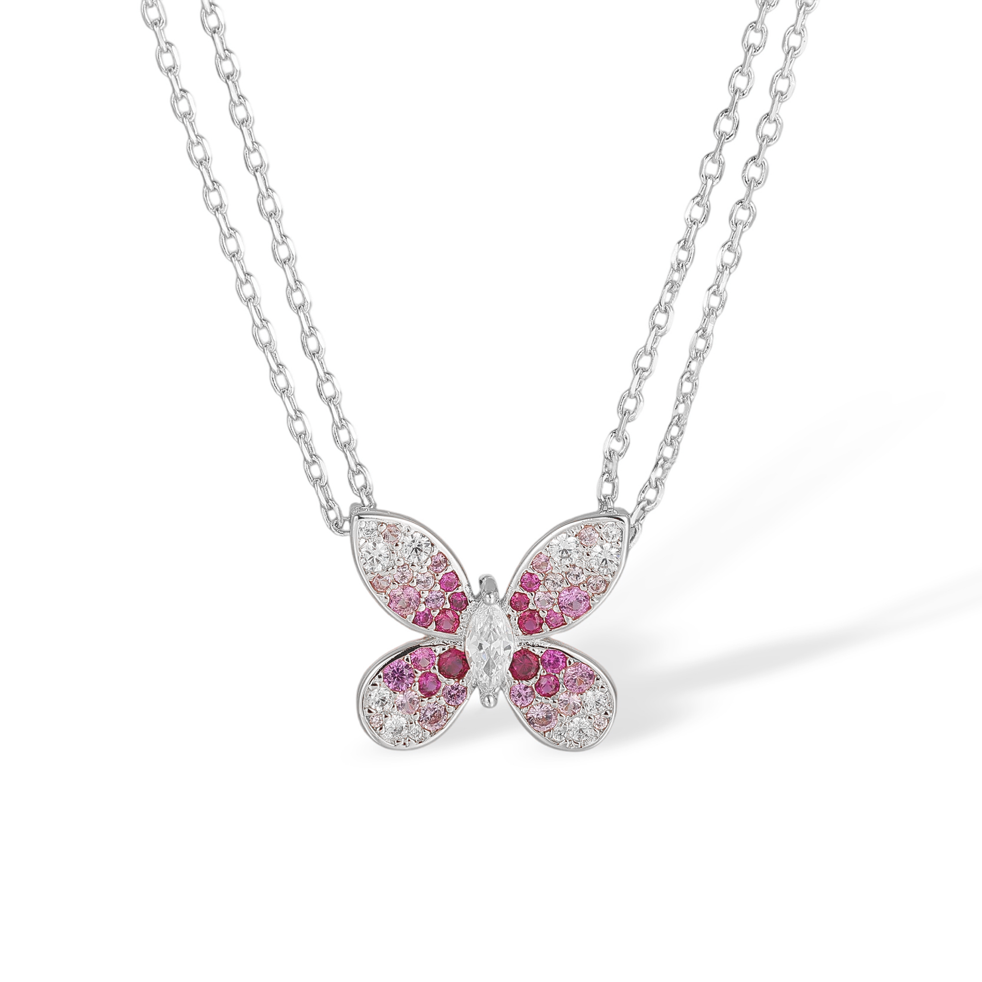 Thordis 14K Gold Butterfly Necklace