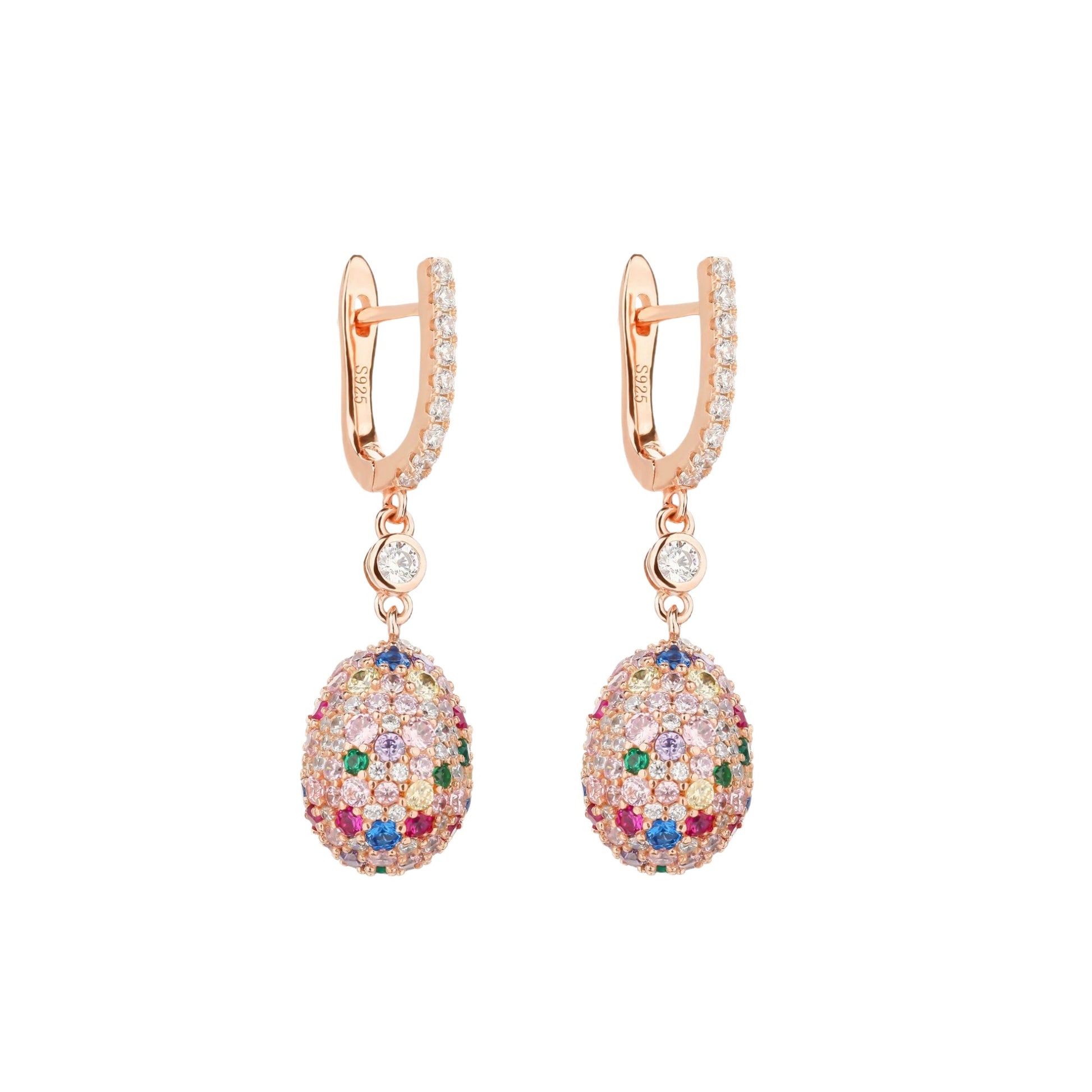 Tina Multicolor Teardrop Earrings