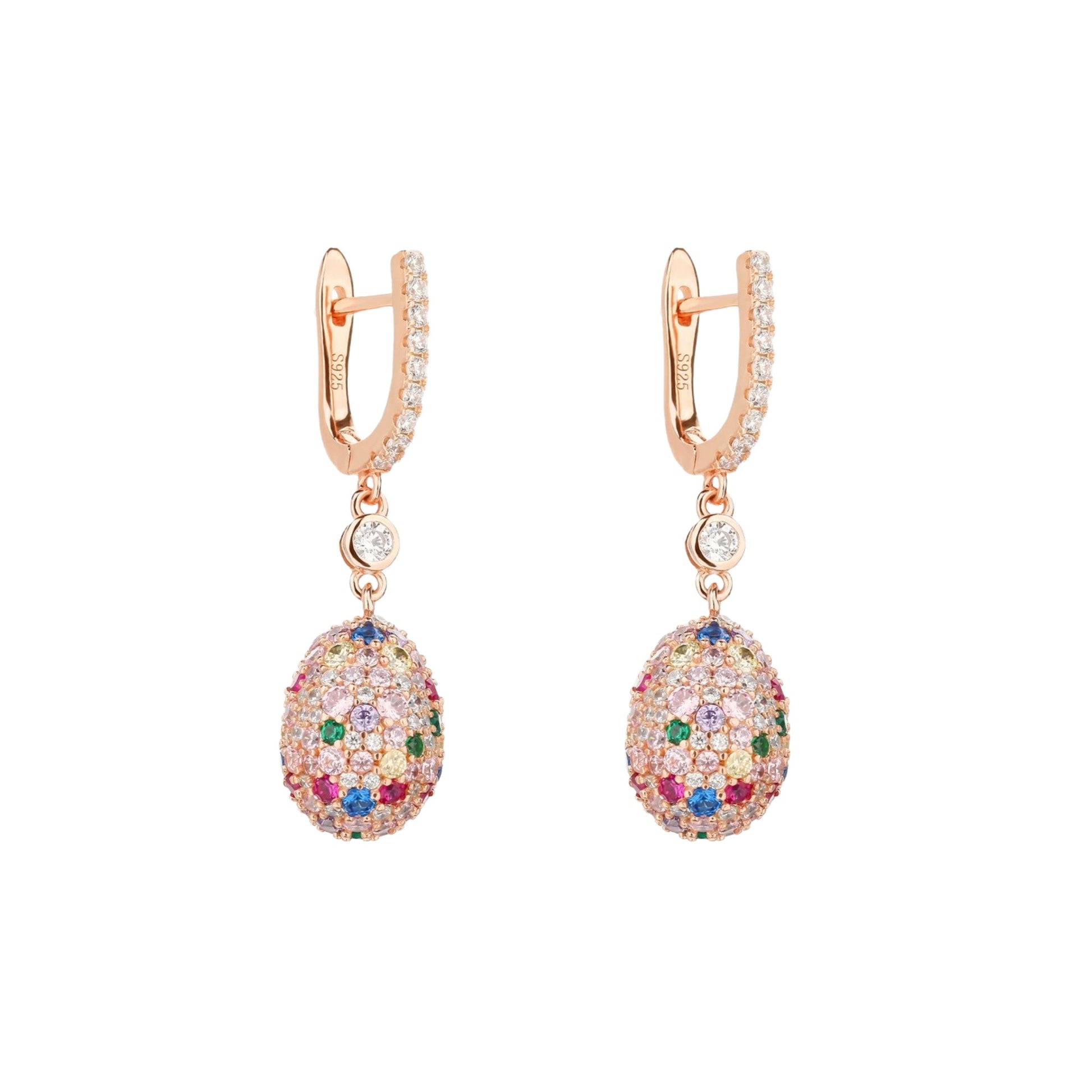 Tina Multicolor Teardrop Earrings