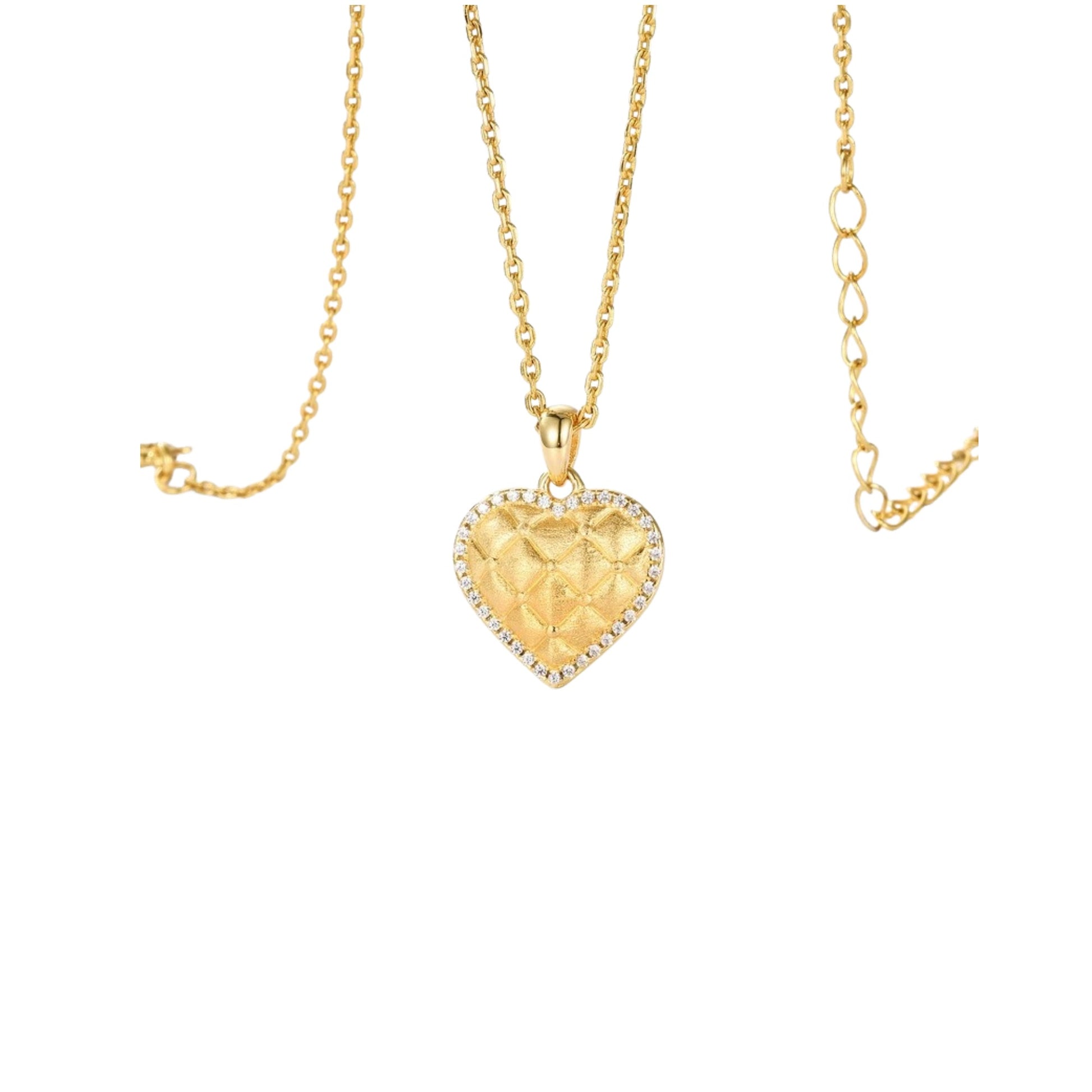 Wanda 14K Gold Heart Necklace