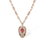 Wendelind Rose Gold Snake Earrings & Necklace Set