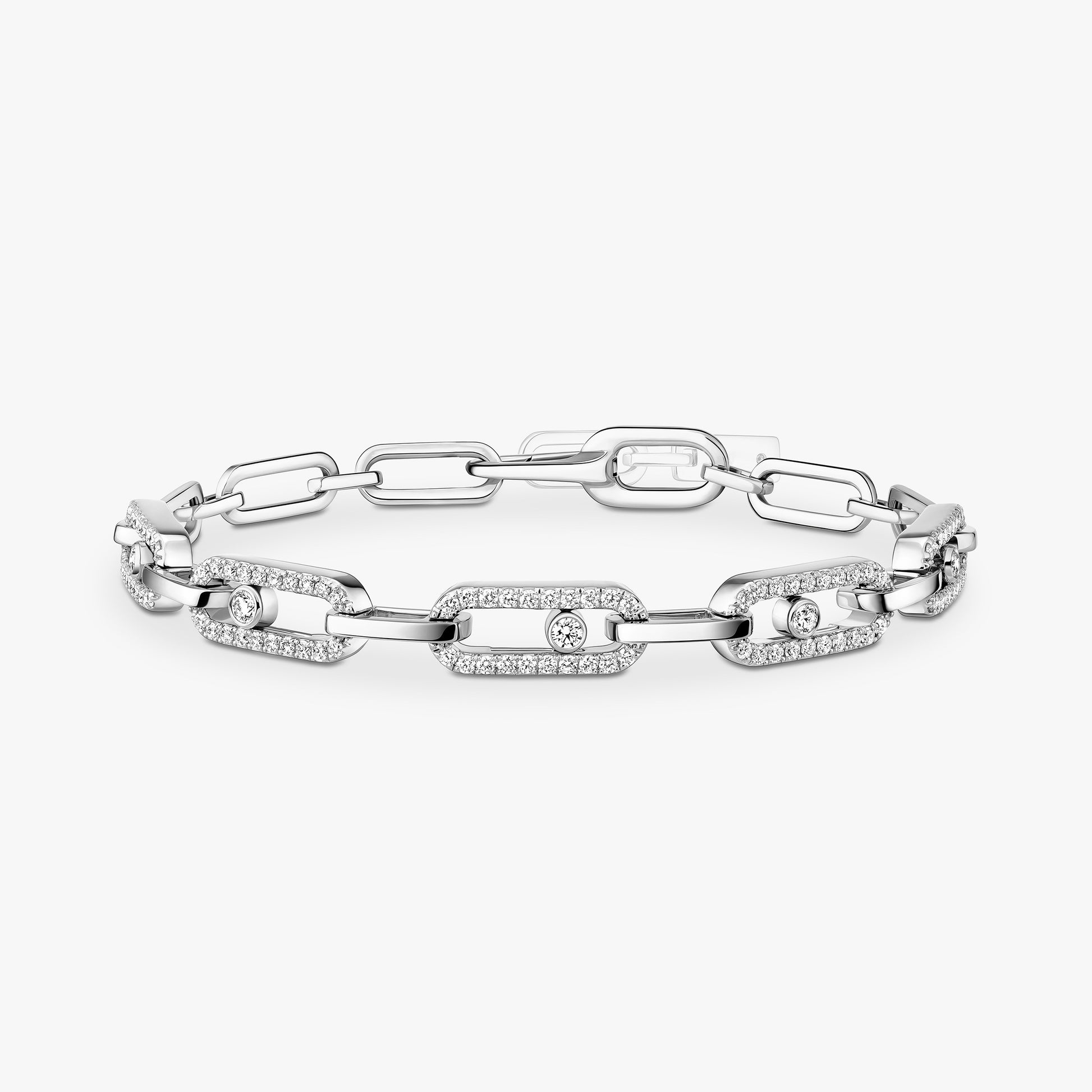 Wulflind 14K Gold Paperclip Link Bracelet