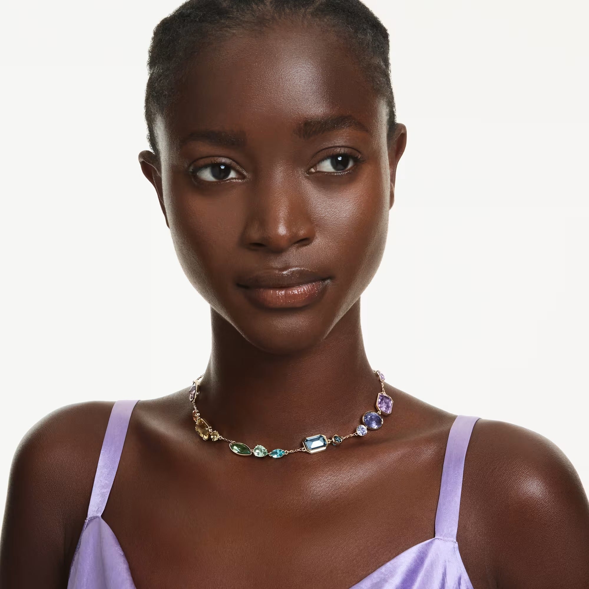 Zorina Multicolor Mixed Shape Necklace